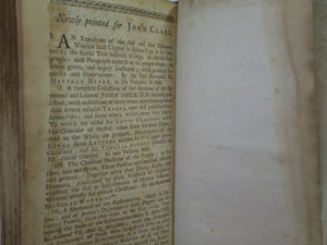 GOD'S TERRIBLE VOICE IN THE CITY 1722 THOMAS VINCENT [PLAGUE - GREAT FIRE OF LONDON]