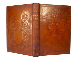 ROBERT HELMONT: DIARY OF A RECLUSE 1870-1871 BY ALPHONSE DAUDET 1888 LIMITED EDITION, FINE EMBOSSED BINDING