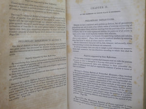 INDUCTIVE GEOMETRY BY CHARLES BONNYCASTLE 1834 FIRST EDITION