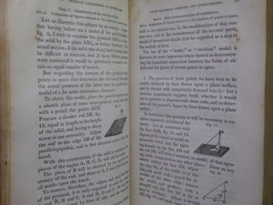 INDUCTIVE GEOMETRY BY CHARLES BONNYCASTLE 1834 FIRST EDITION