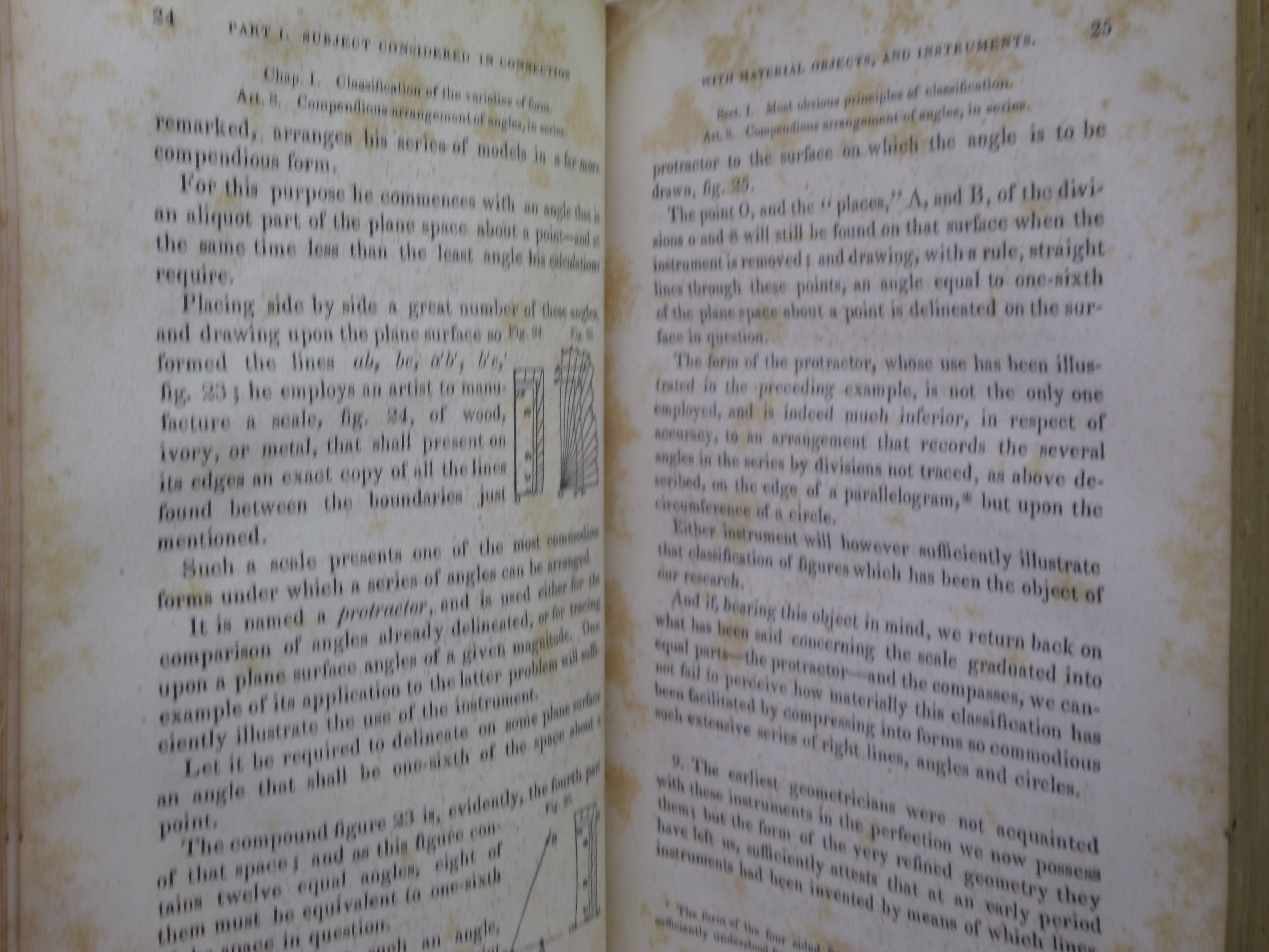 INDUCTIVE GEOMETRY BY CHARLES BONNYCASTLE 1834 FIRST EDITION