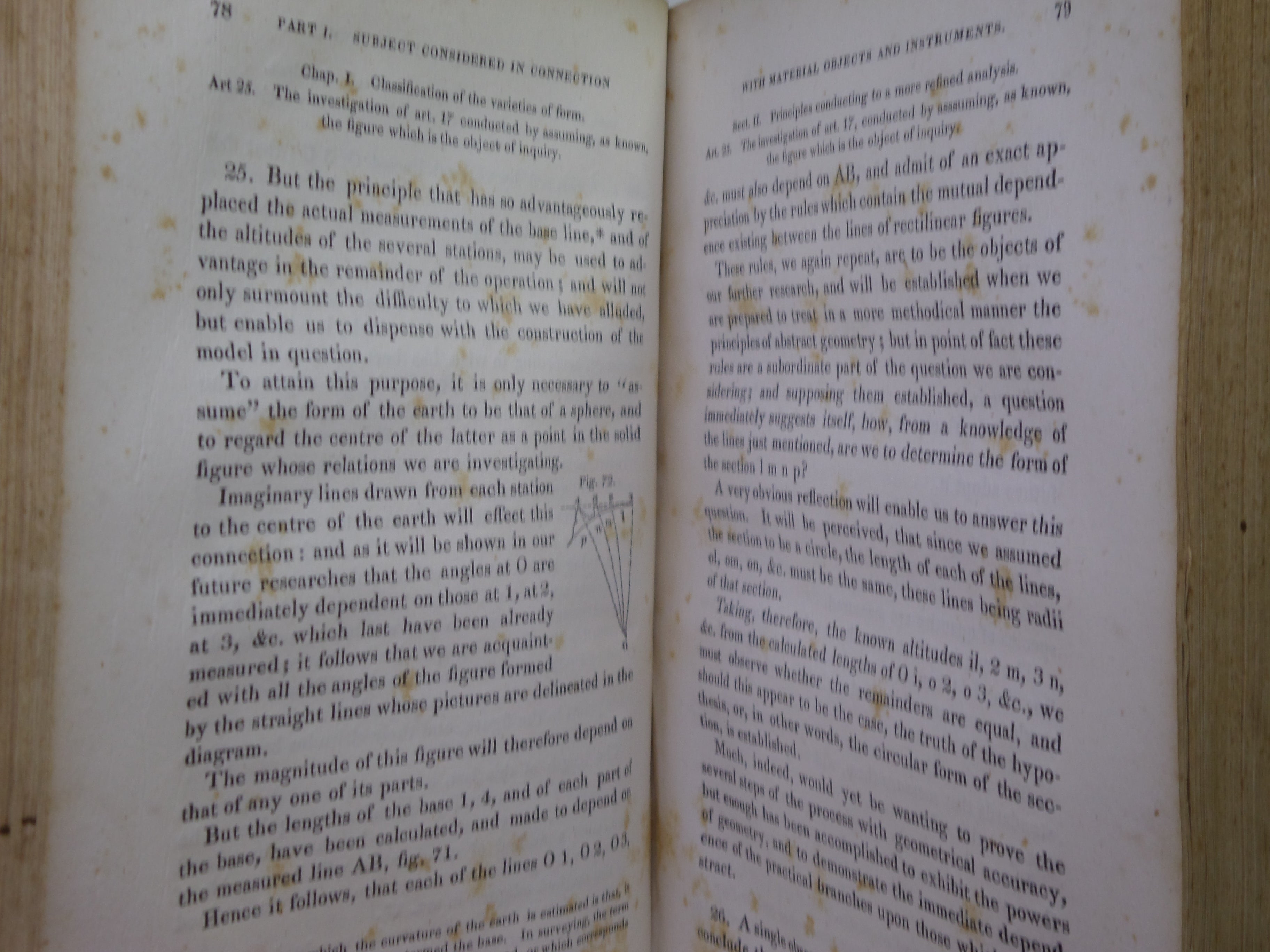 INDUCTIVE GEOMETRY BY CHARLES BONNYCASTLE 1834 FIRST EDITION