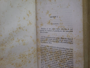 INDUCTIVE GEOMETRY BY CHARLES BONNYCASTLE 1834 FIRST EDITION