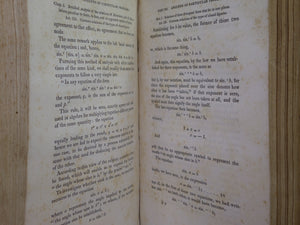 INDUCTIVE GEOMETRY BY CHARLES BONNYCASTLE 1834 FIRST EDITION