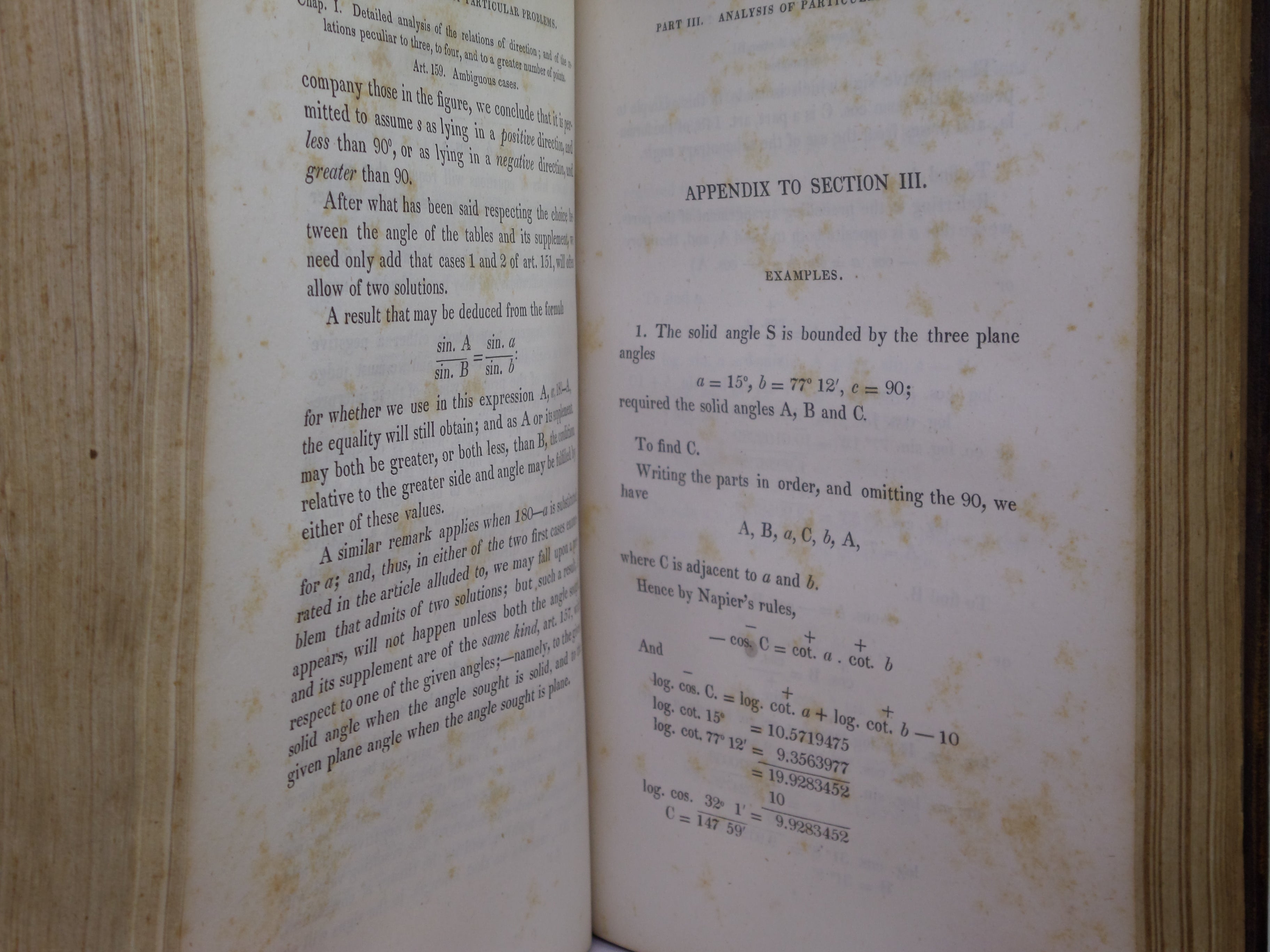 INDUCTIVE GEOMETRY BY CHARLES BONNYCASTLE 1834 FIRST EDITION