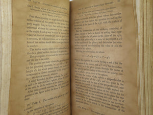 INDUCTIVE GEOMETRY BY CHARLES BONNYCASTLE 1834 FIRST EDITION