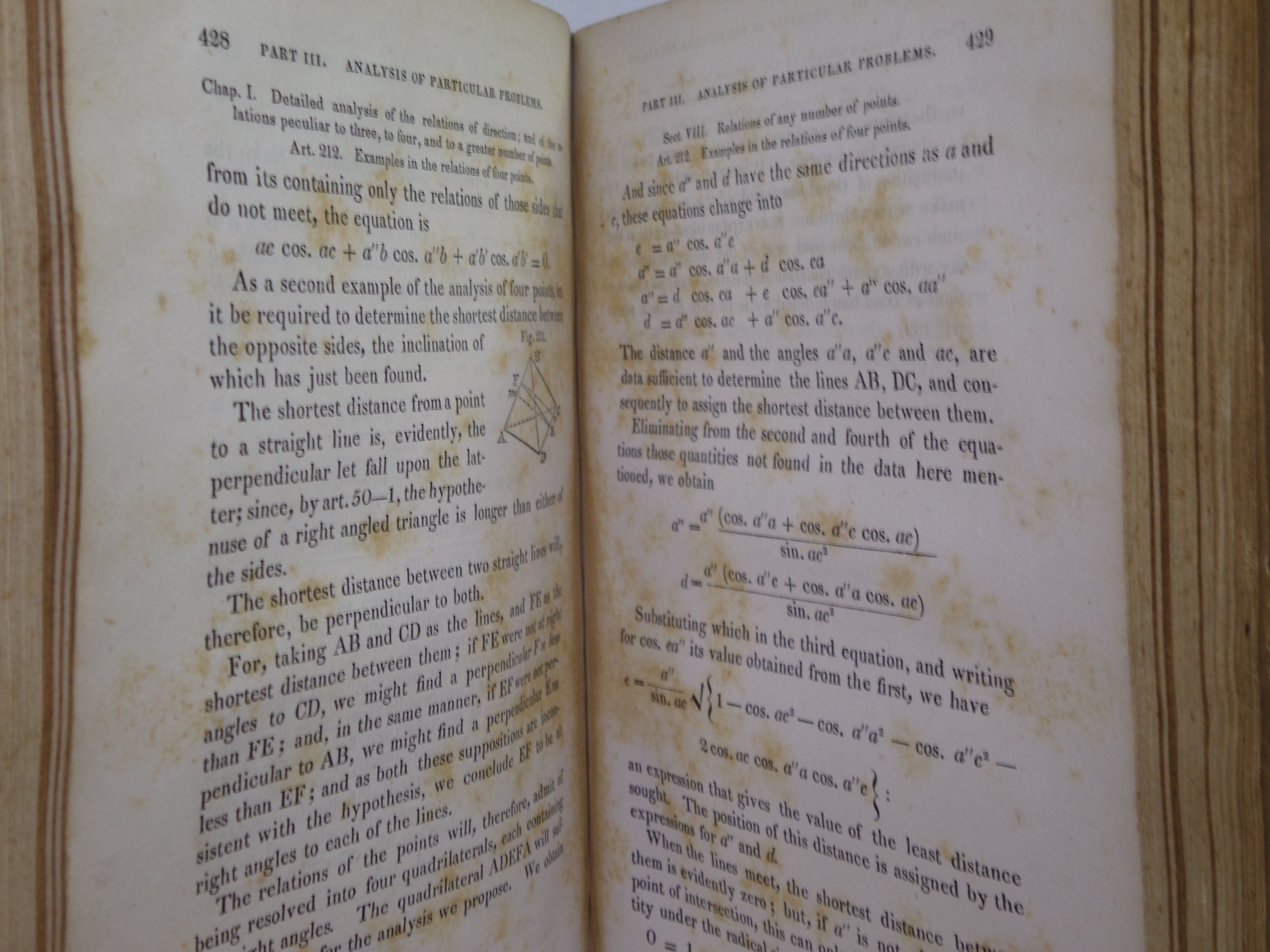 INDUCTIVE GEOMETRY BY CHARLES BONNYCASTLE 1834 FIRST EDITION