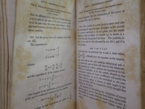 INDUCTIVE GEOMETRY BY CHARLES BONNYCASTLE 1834 FIRST EDITION