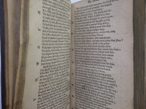 OVID'S METAMORPHOSIS ENGLISHED BY GEORGE SANDYS 1656 LEATHER BINDING