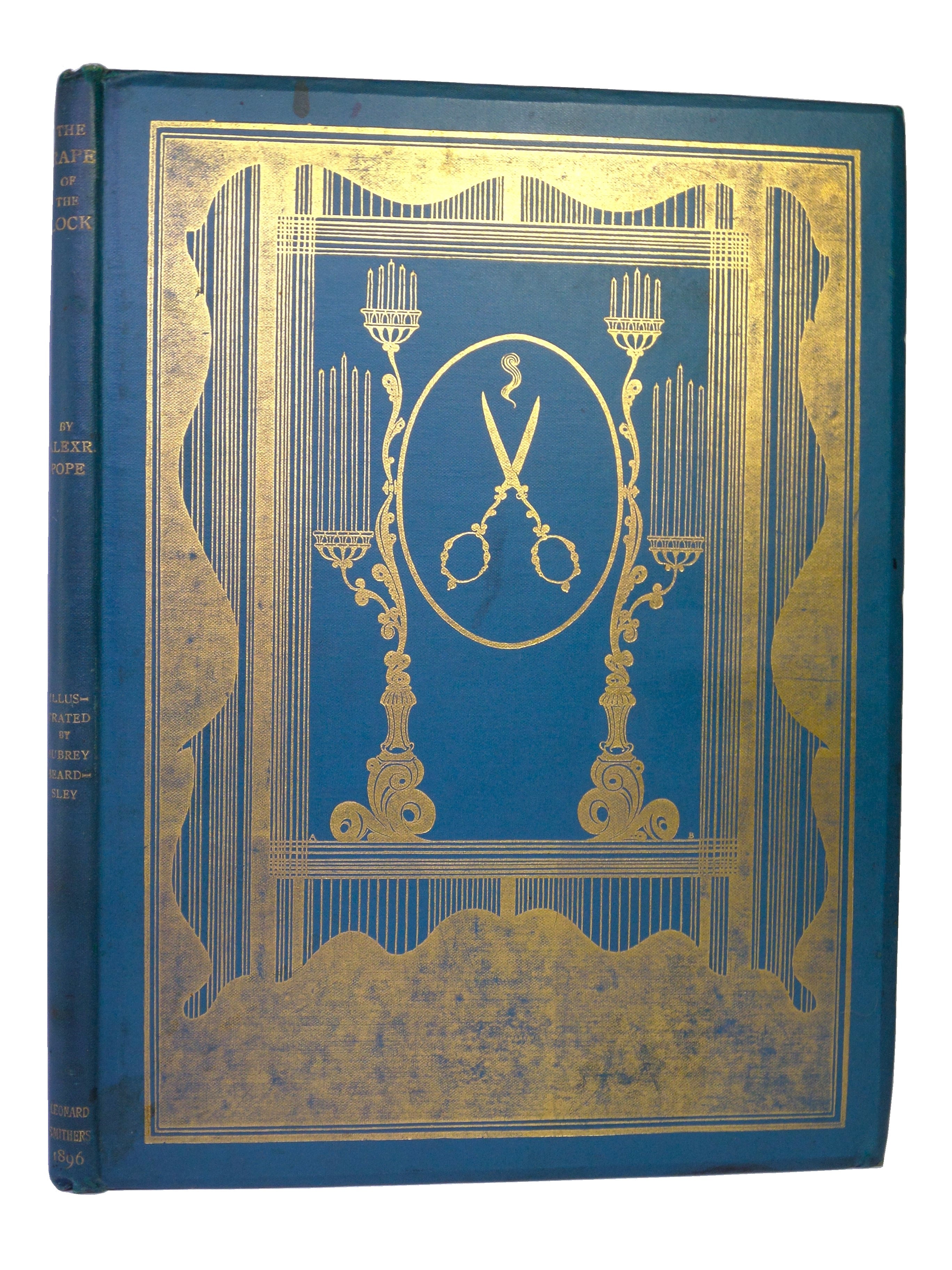 THE RAPE OF THE LOCK BY ALEXANDER POPE 1896 ILLUSTRATED BY AUBREY BEARDSLEY