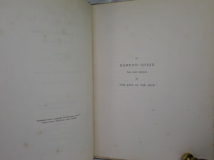 THE RAPE OF THE LOCK BY ALEXANDER POPE 1896 ILLUSTRATED BY AUBREY BEARDSLEY