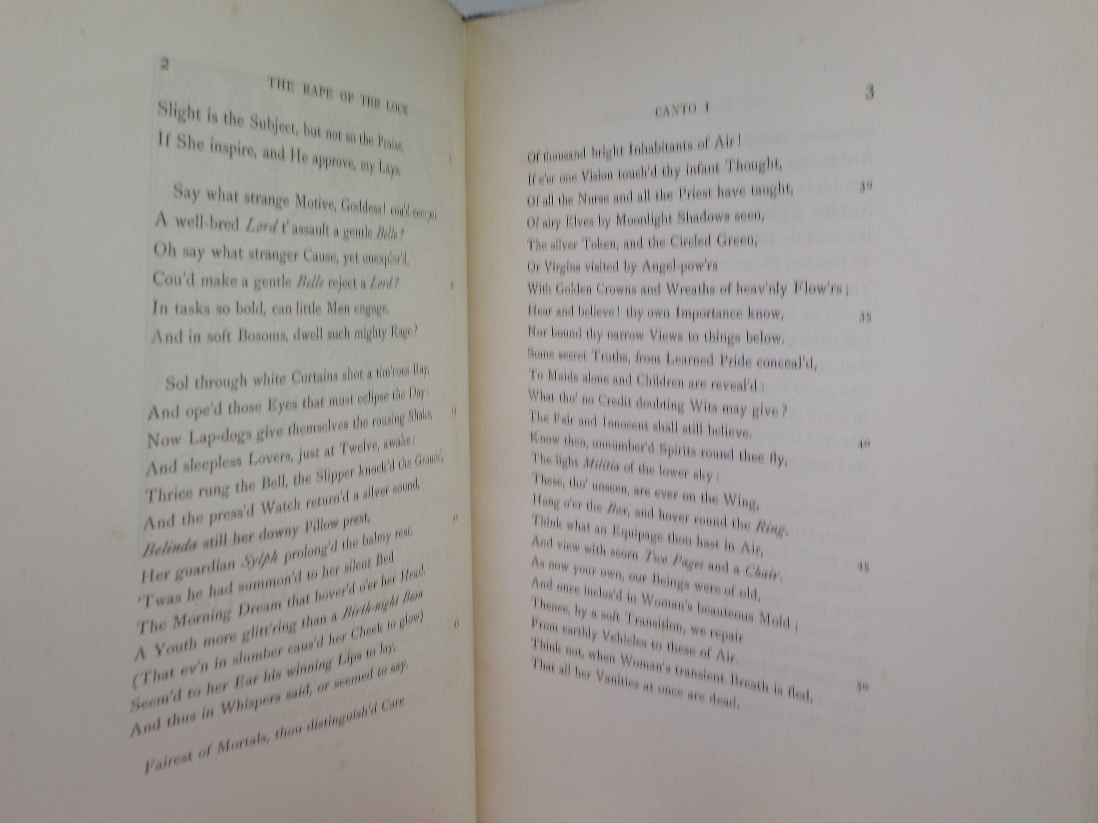 THE RAPE OF THE LOCK BY ALEXANDER POPE 1896 ILLUSTRATED BY AUBREY BEARDSLEY