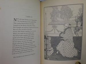THE RAPE OF THE LOCK BY ALEXANDER POPE 1896 ILLUSTRATED BY AUBREY BEARDSLEY
