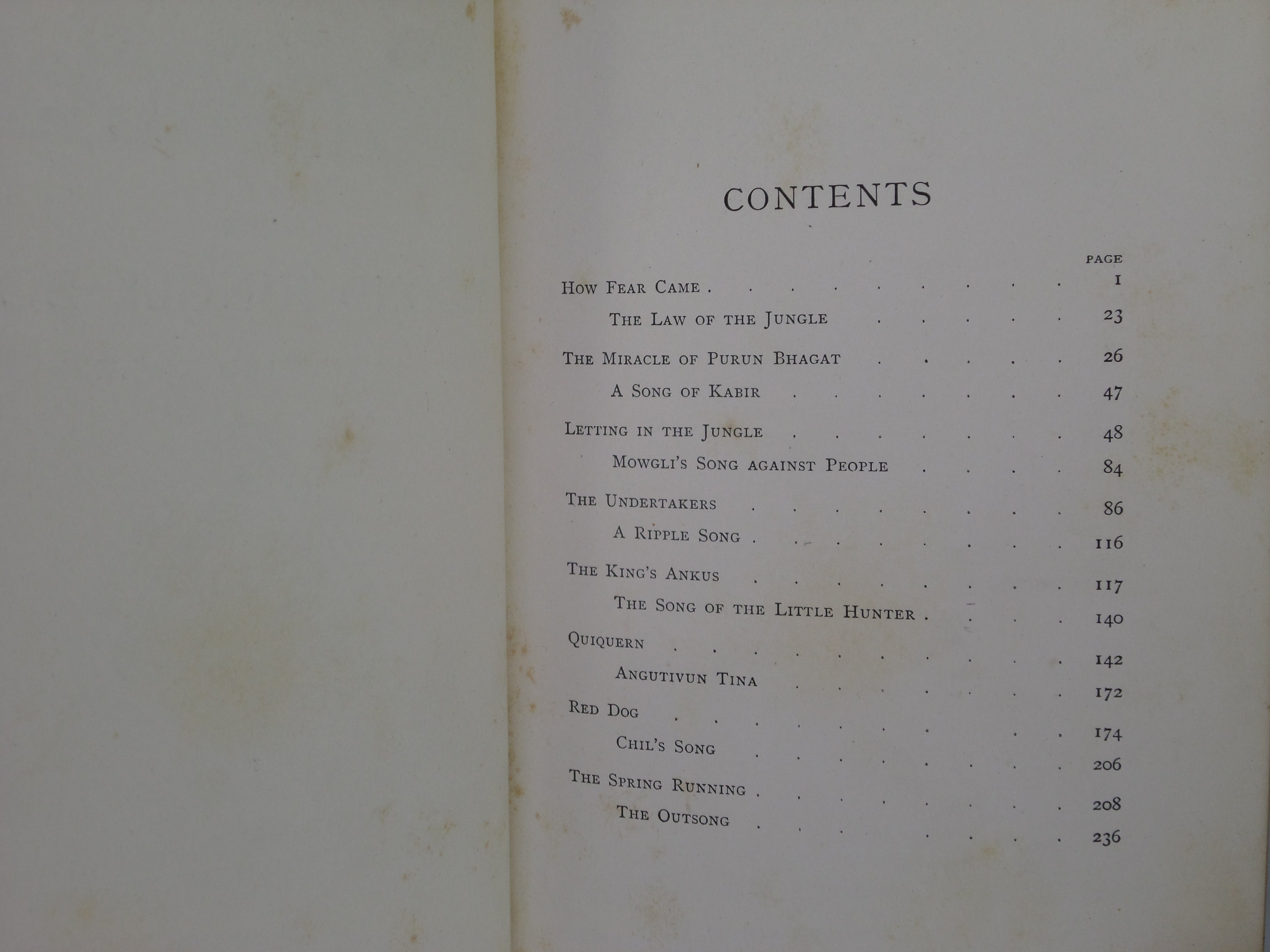 THE SECOND JUNGLE BOOK BY RUDYARD KIPLING 1895 FIRST EDITION