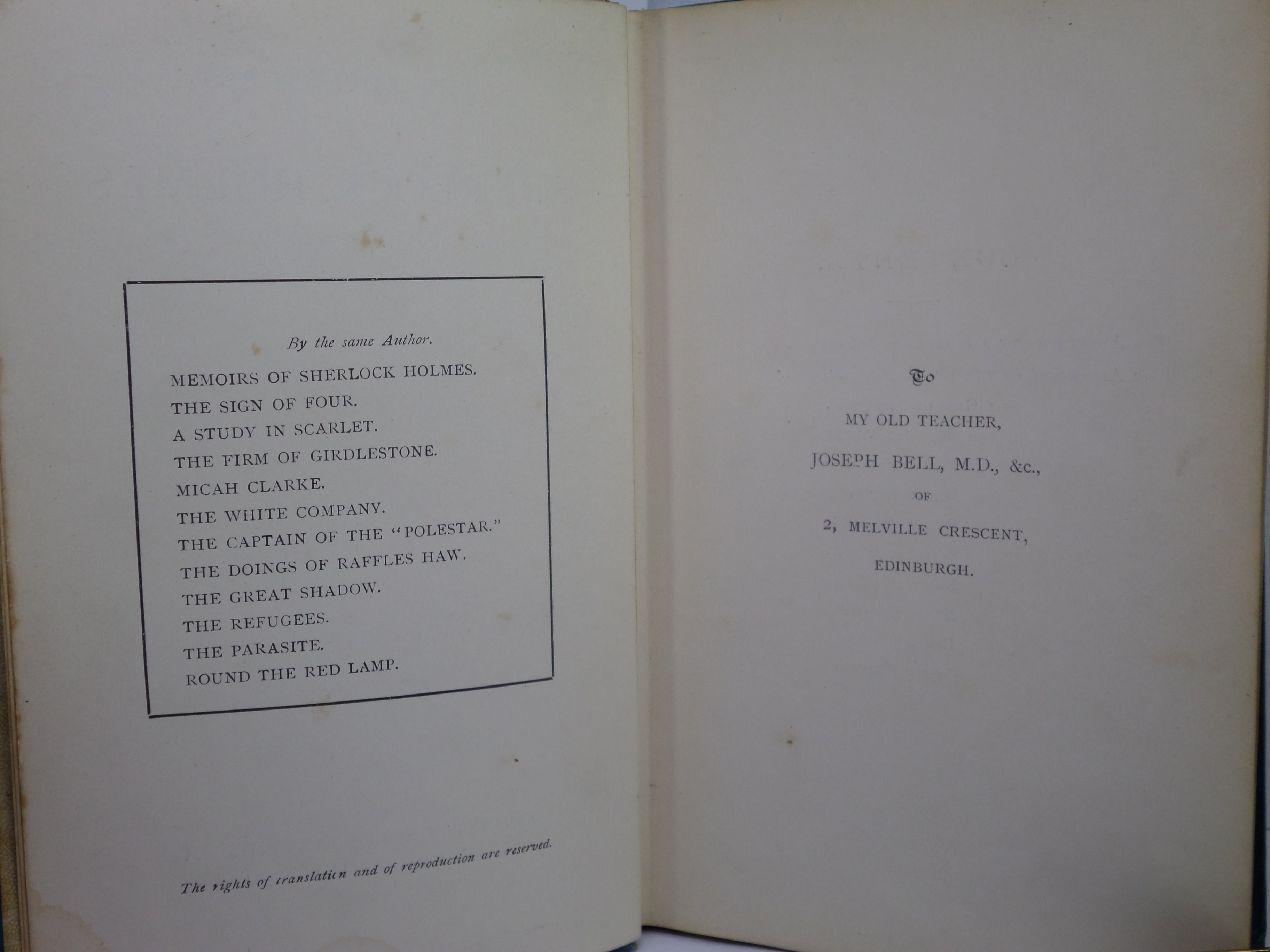 THE ADVENTURES OF SHERLOCK HOLMES BY ARTHUR CONAN DOYLE 1895