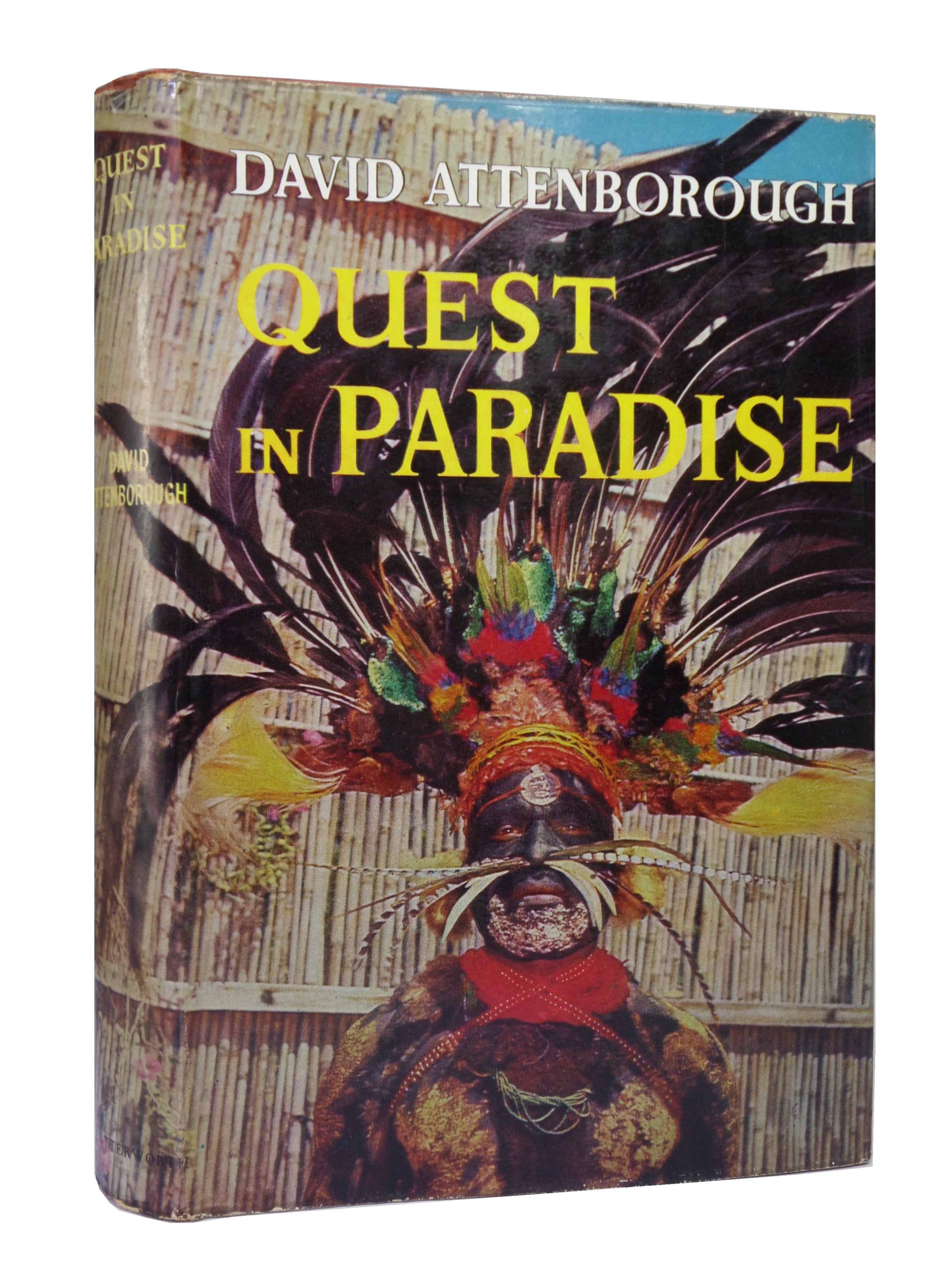 QUEST IN PARADISE BY DAVID ATTENBOROUGH 1960 SIGNED FIRST EDITION