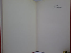 QUEST IN PARADISE BY DAVID ATTENBOROUGH 1960 SIGNED FIRST EDITION