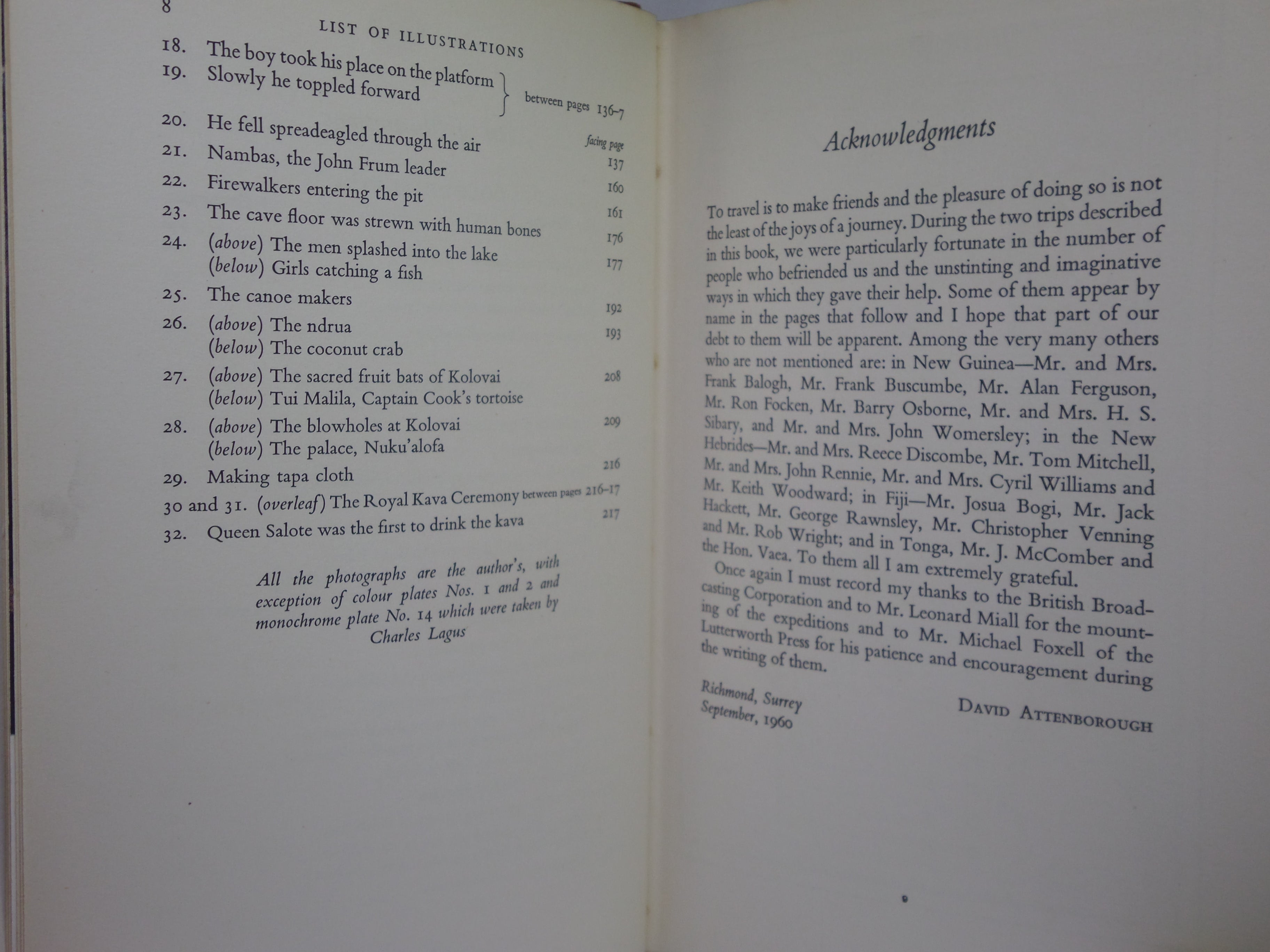 QUEST IN PARADISE BY DAVID ATTENBOROUGH 1960 SIGNED FIRST EDITION