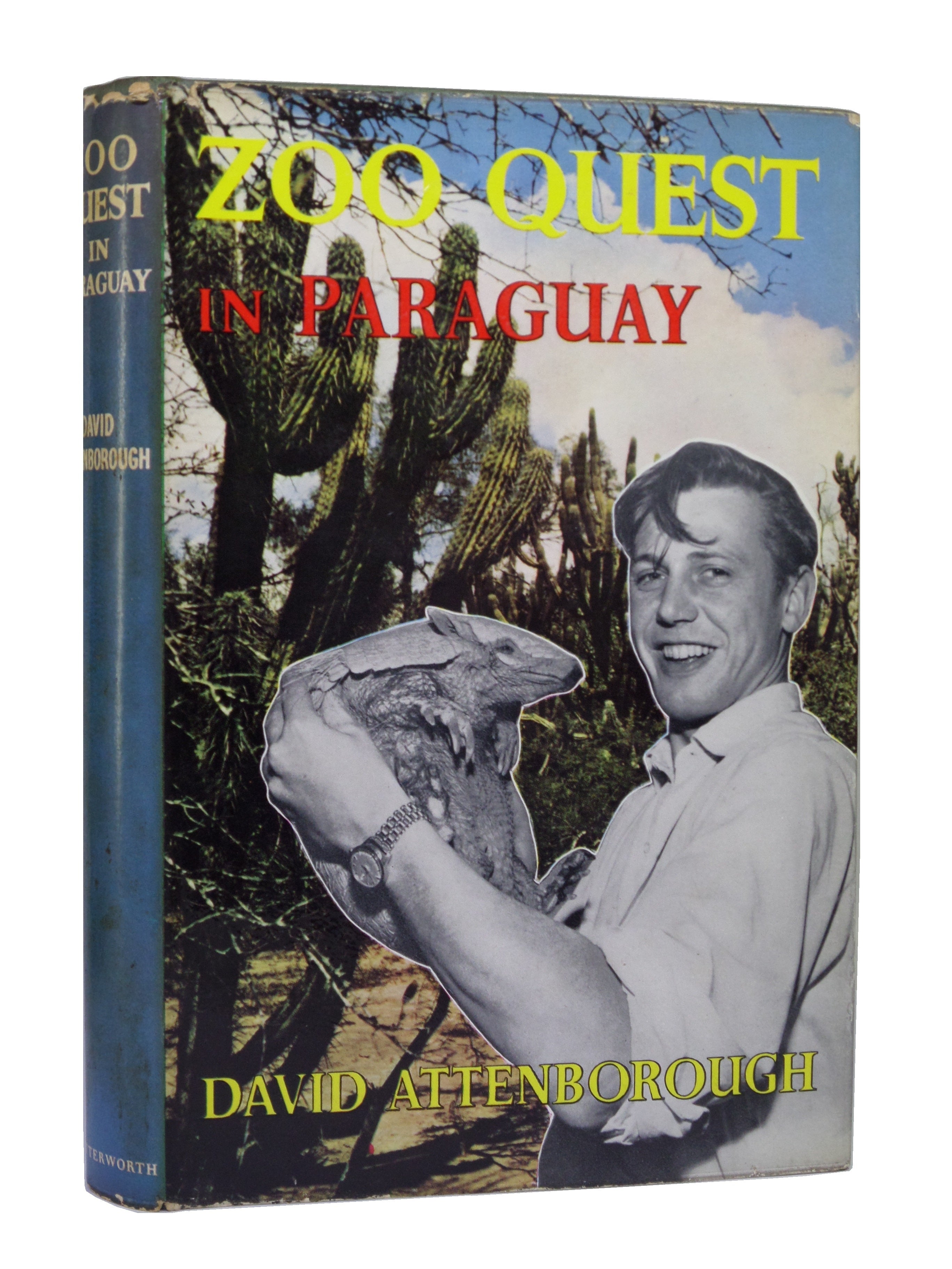 ZOO QUEST TO PARAGUAY BY DAVID ATTENBOROUGH 1959 SIGNED FIRST EDITION