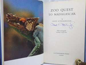 ZOO QUEST TO MADAGASCAR BY DAVID ATTENBOROUGH 1961 SIGNED FIRST EDITION