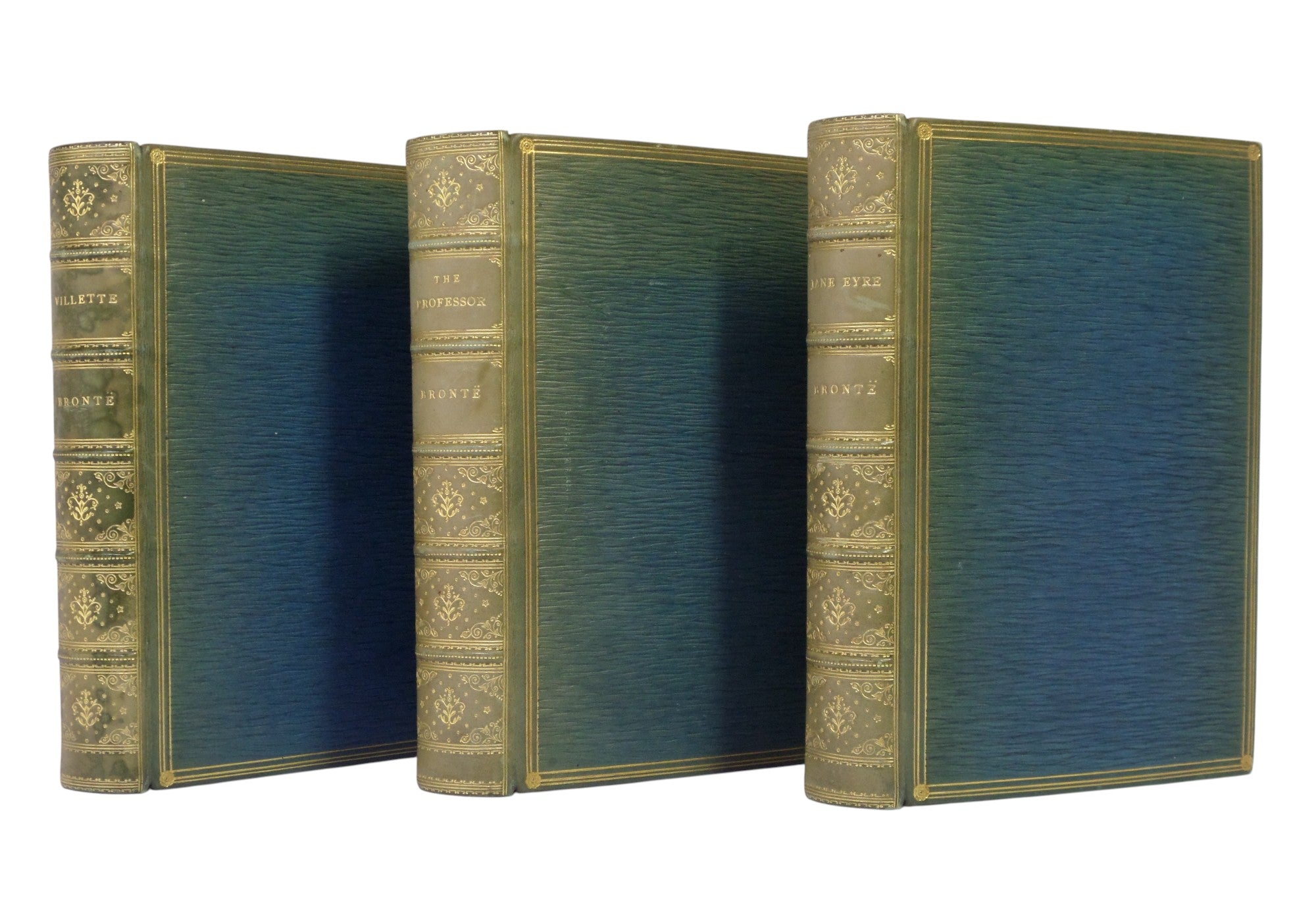 THE NOVELS OF THE BRONTE SISTERS 1922 FINELY BOUND BY J. & E. BUMPUS