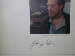 PETER HOWSON: ANDREW - PORTRAIT OF A SAINT 2006 SIGNED BY AUTHOR