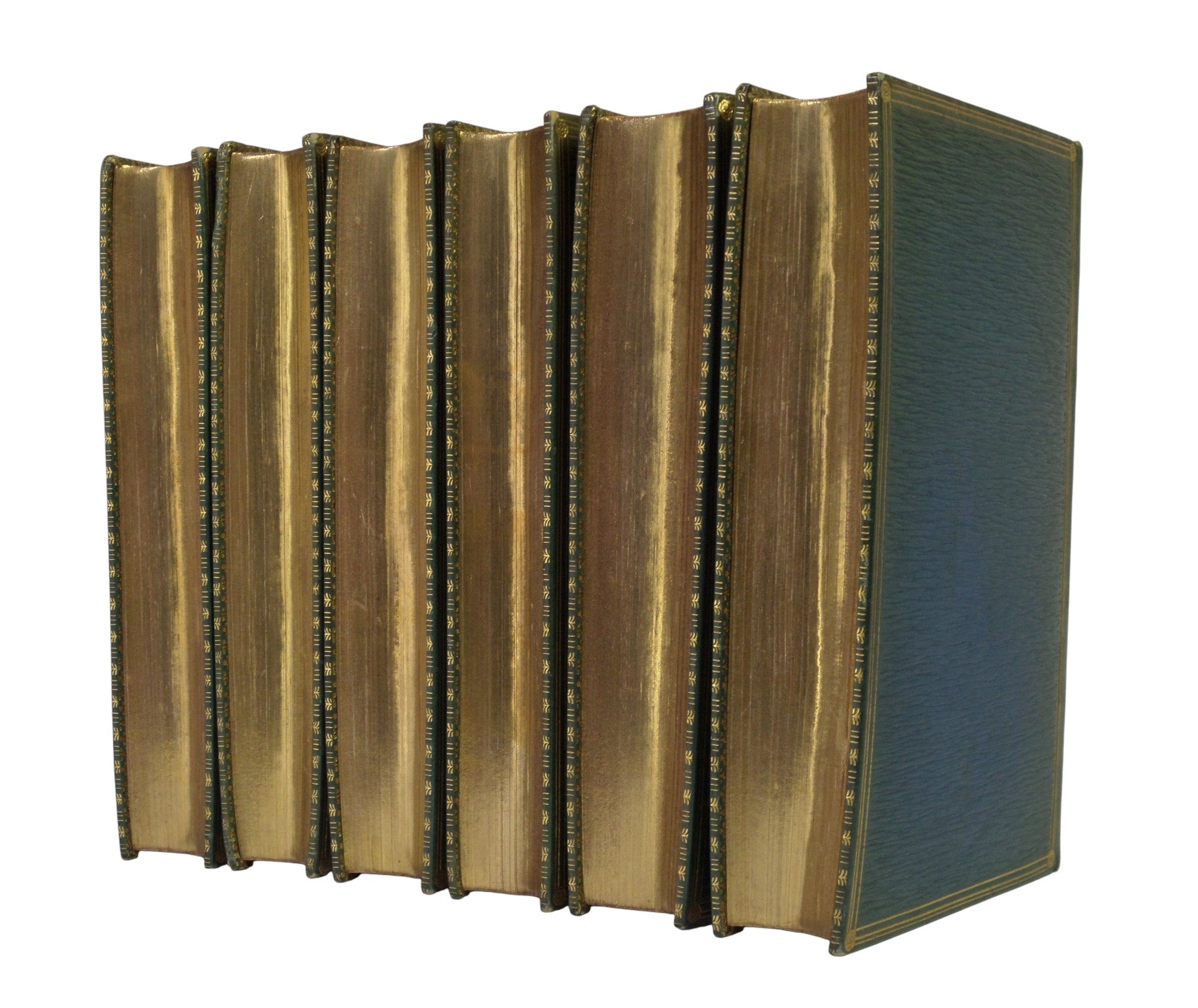 THE NOVELS OF THE BRONTE SISTERS 1922 FINELY BOUND BY J. & E. BUMPUS