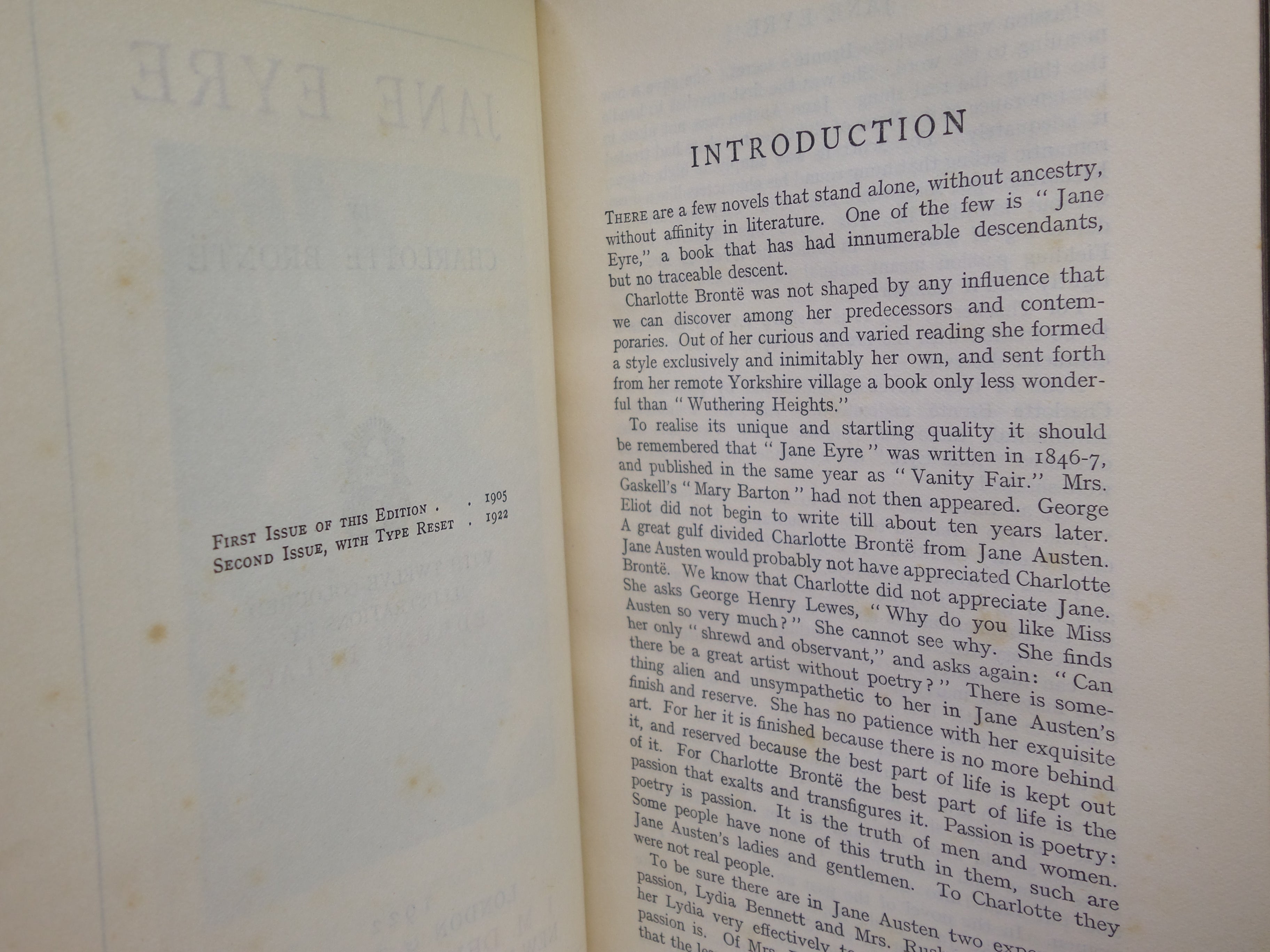 THE NOVELS OF THE BRONTE SISTERS 1922 FINELY BOUND BY J. & E. BUMPUS