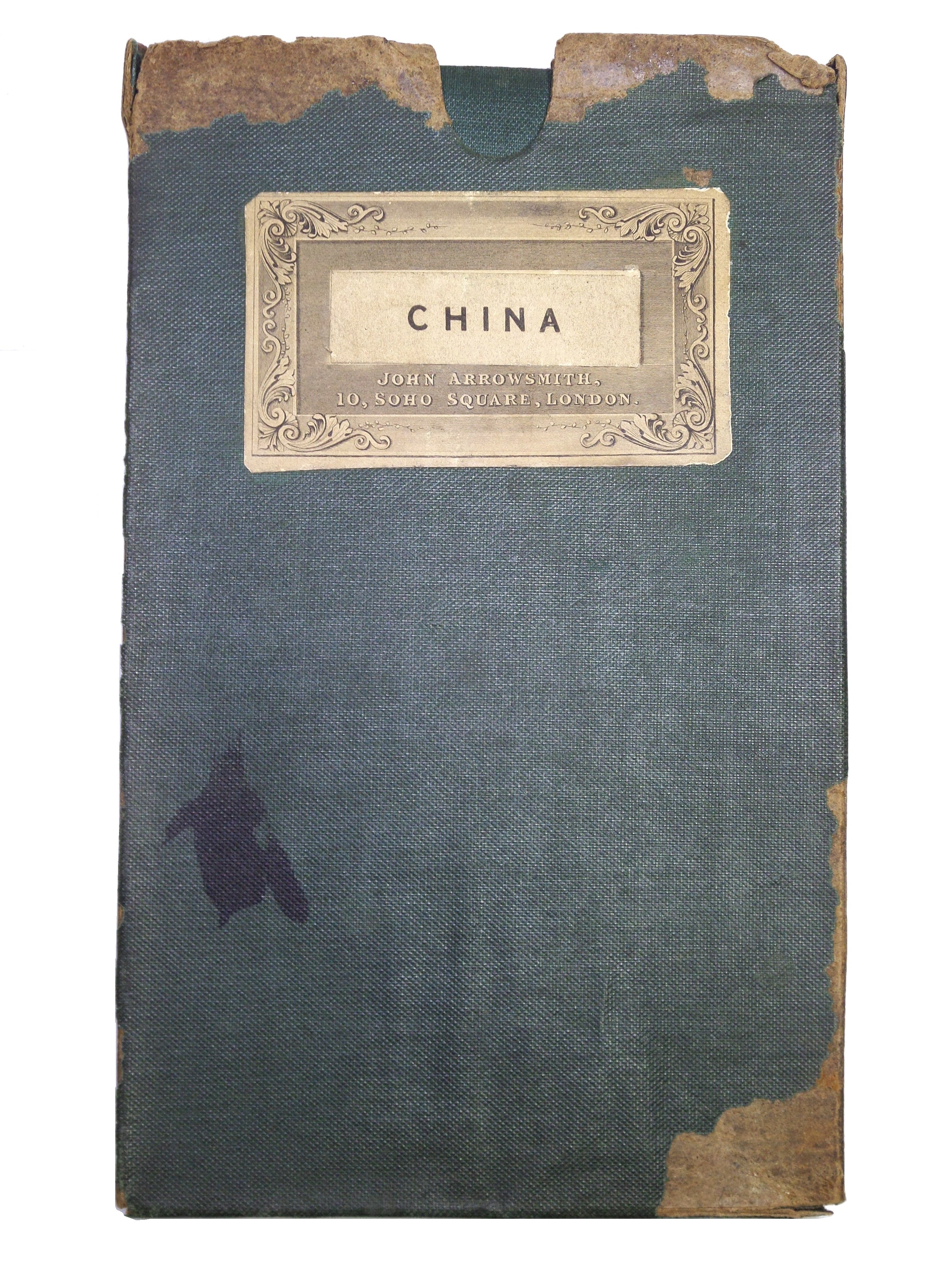ORIGINAL 1843 MAP OF CHINA BY JOHN ARROWSMITH