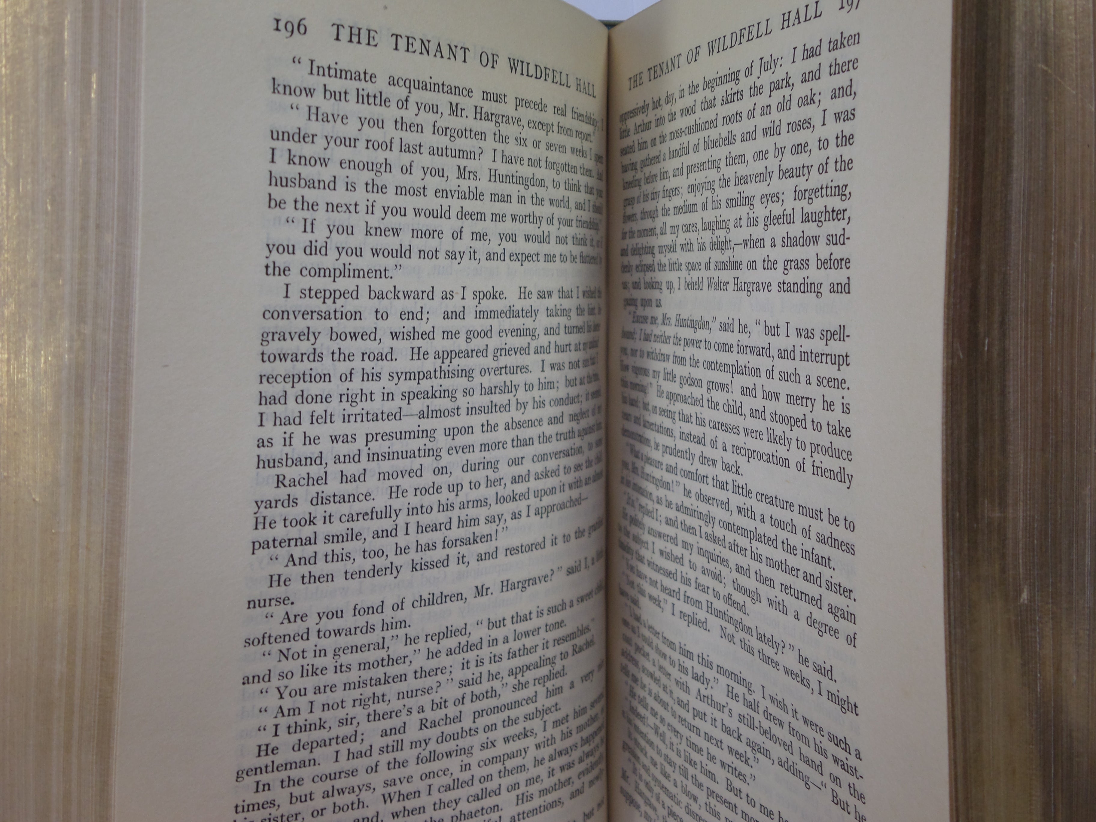 THE NOVELS OF THE BRONTE SISTERS 1922 FINELY BOUND BY J. & E. BUMPUS