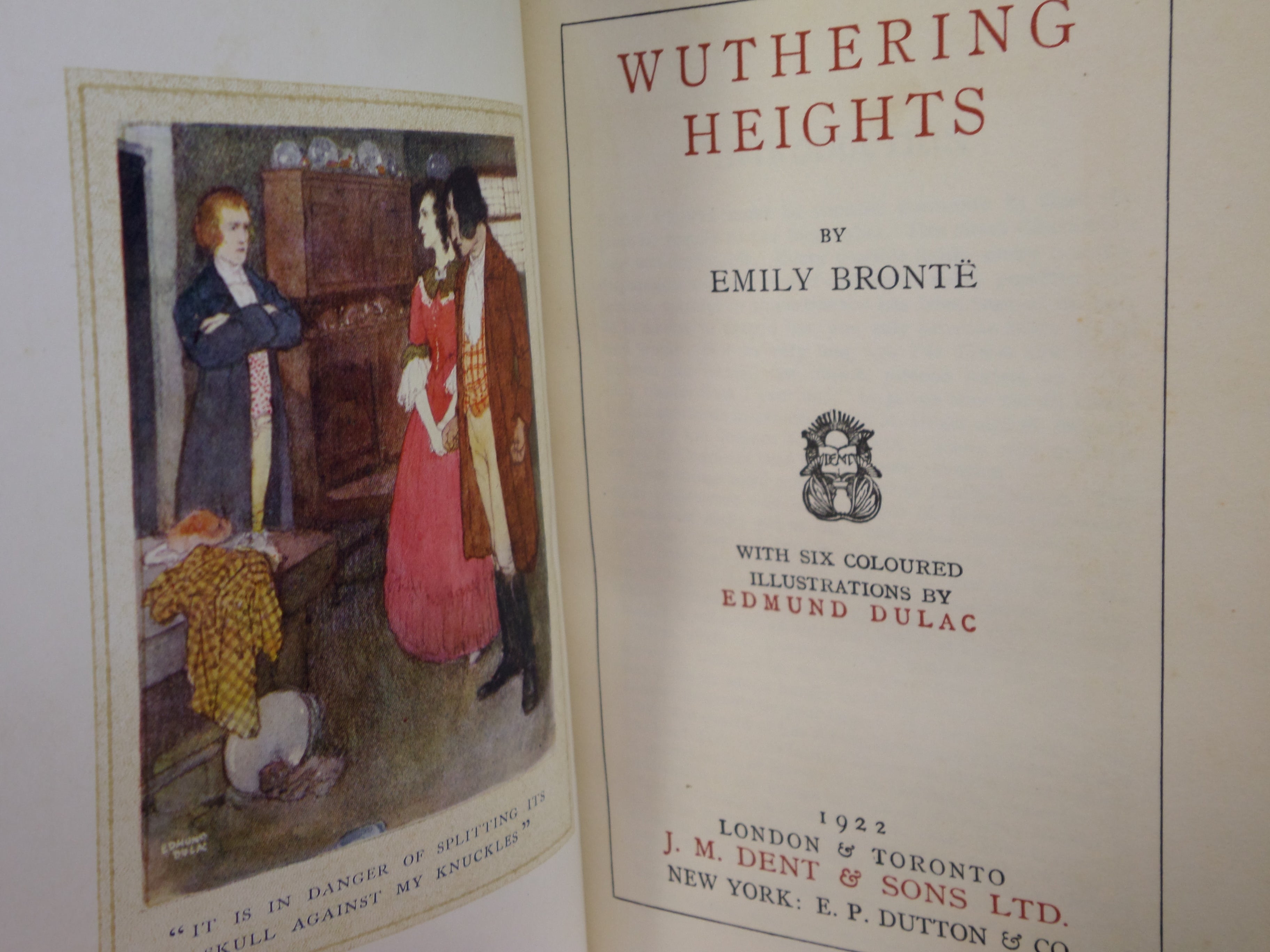THE NOVELS OF THE BRONTE SISTERS 1922 FINELY BOUND BY J. & E. BUMPUS