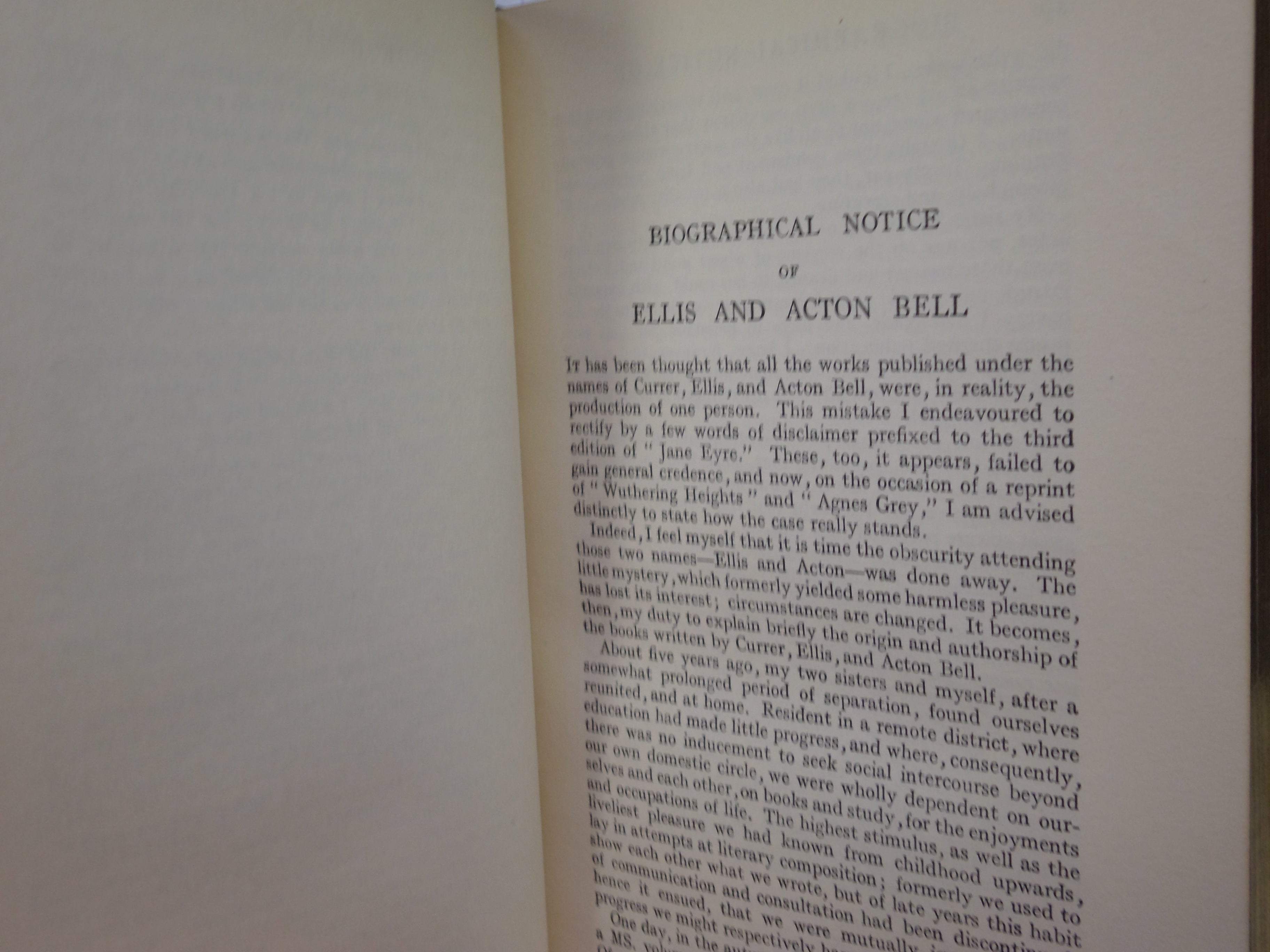 THE NOVELS OF THE BRONTE SISTERS 1922 FINELY BOUND BY J. & E. BUMPUS