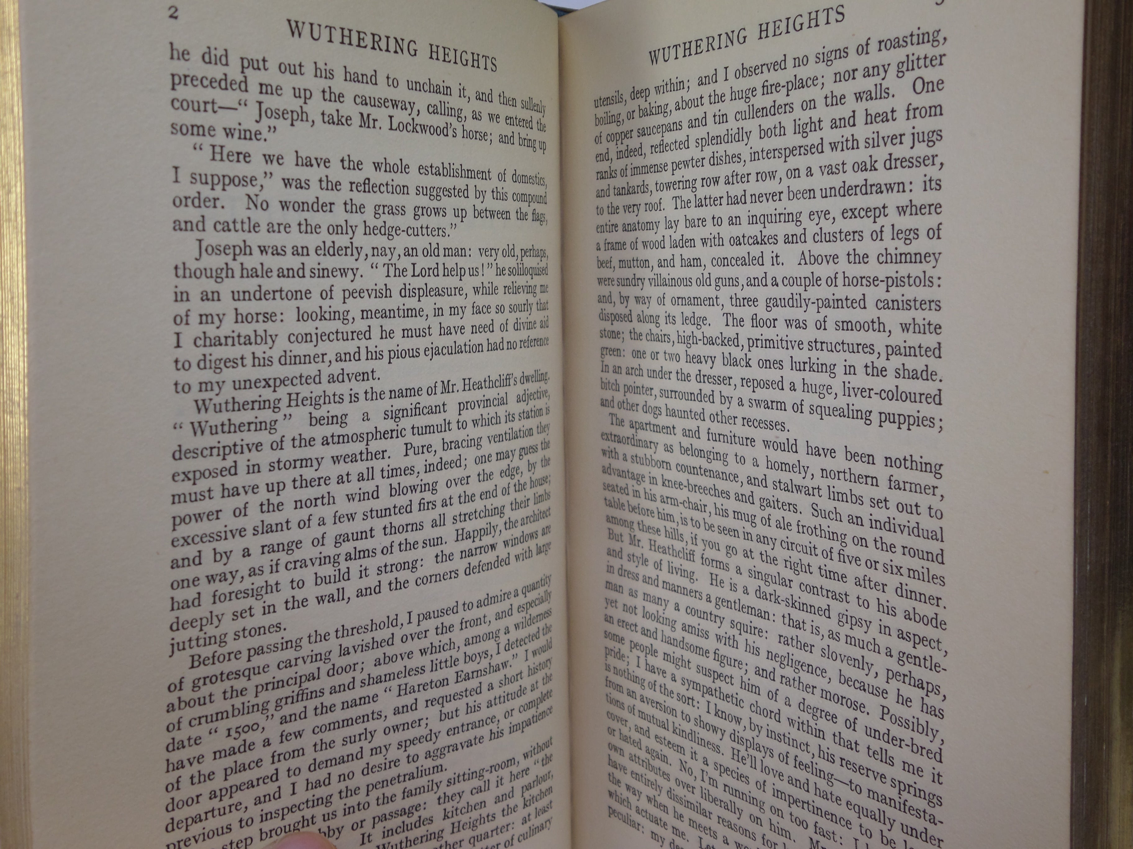THE NOVELS OF THE BRONTE SISTERS 1922 FINELY BOUND BY J. & E. BUMPUS