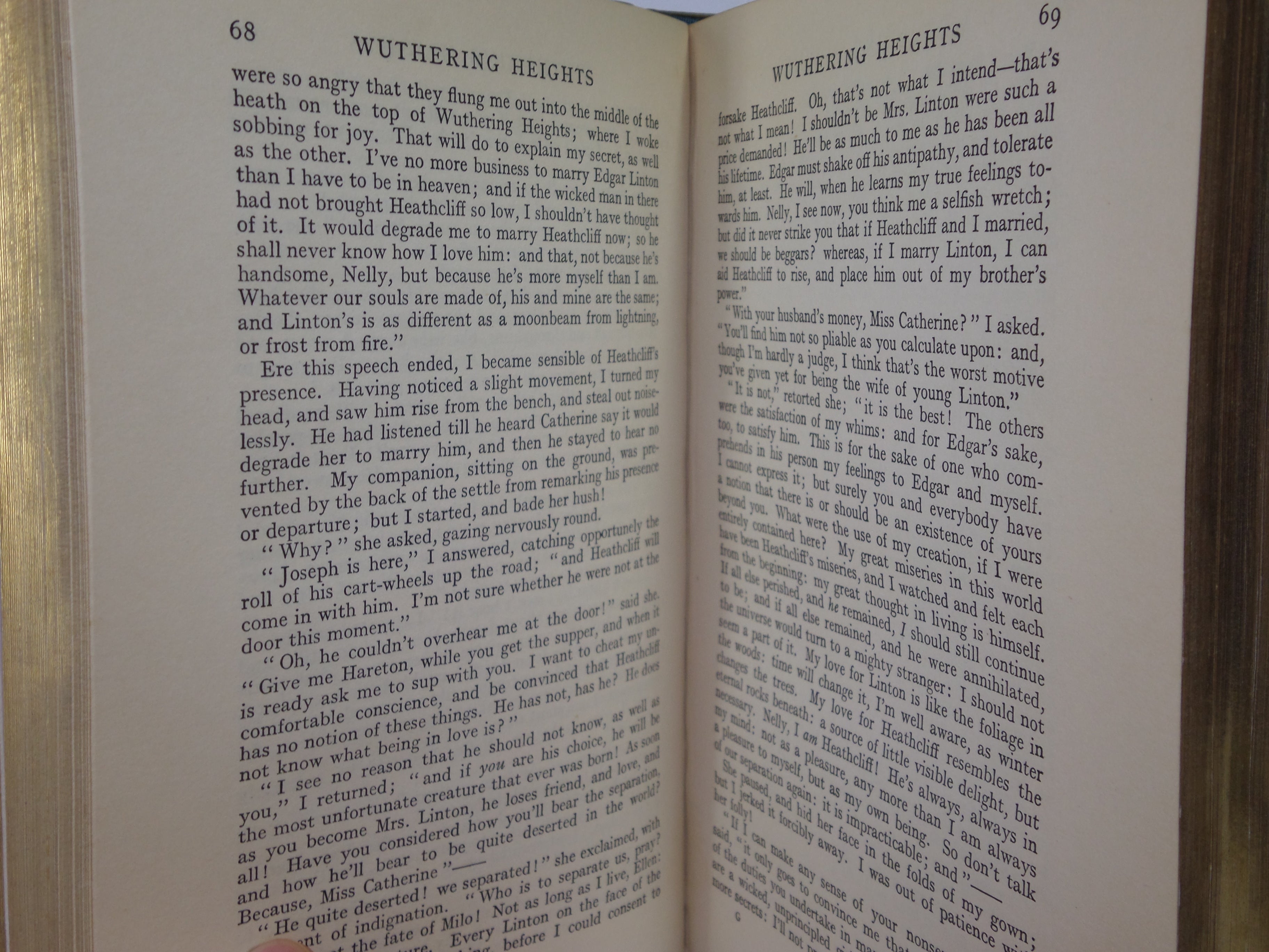 THE NOVELS OF THE BRONTE SISTERS 1922 FINELY BOUND BY J. & E. BUMPUS