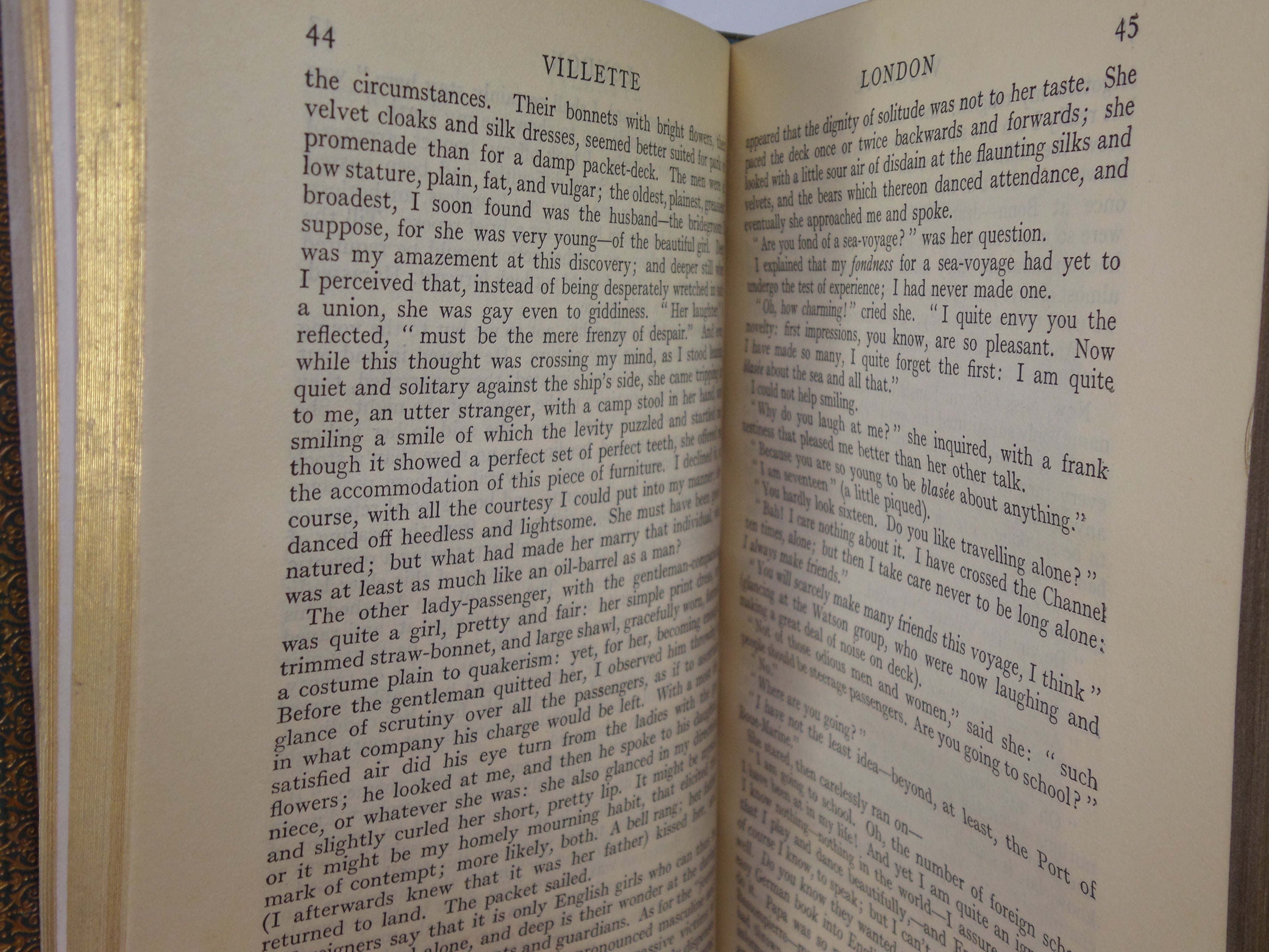 THE NOVELS OF THE BRONTE SISTERS 1922 FINELY BOUND BY J. & E. BUMPUS