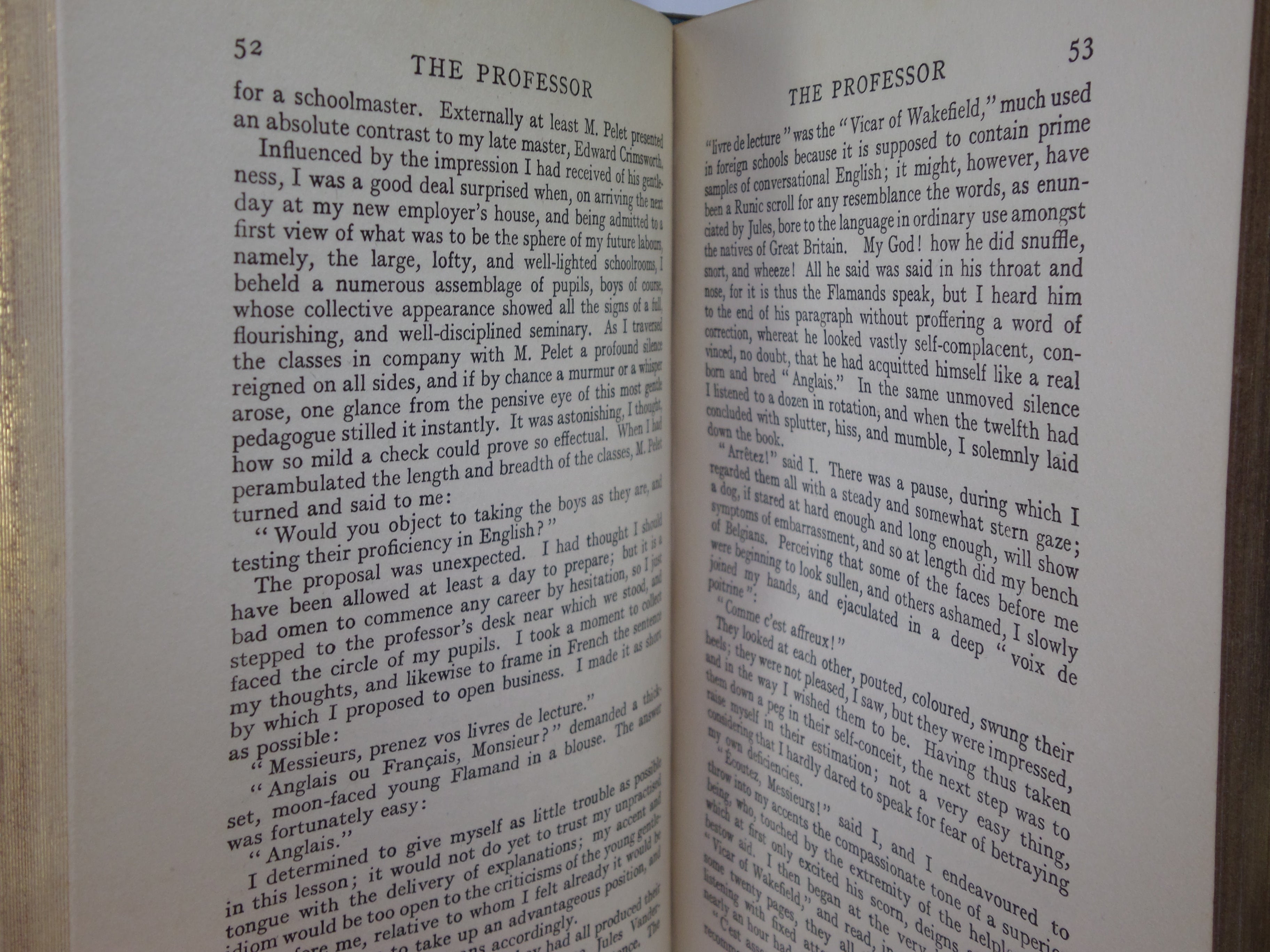 THE NOVELS OF THE BRONTE SISTERS 1922 FINELY BOUND BY J. & E. BUMPUS