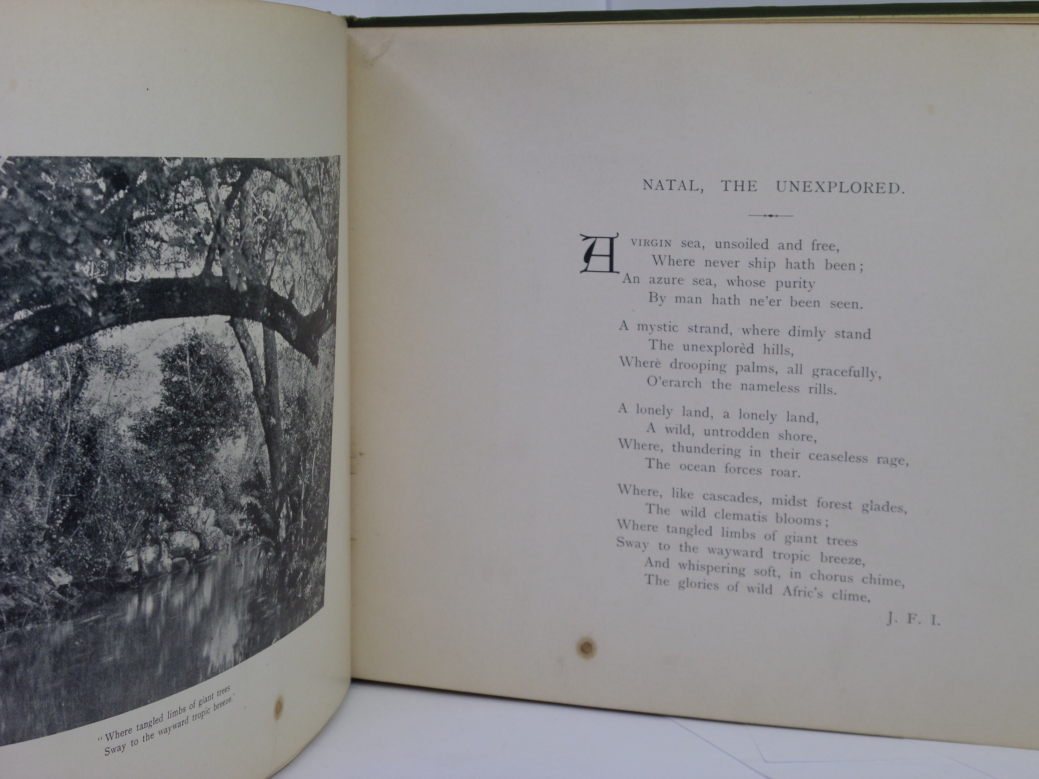 NATALIA: A CONDENSED HISTORY OF THE EXPLORATION AND COLONISATION OF NATAL AND ZULULAND BY J. FORSYTH INGRAM 1897