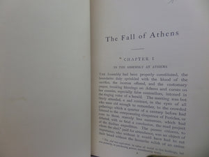 THE FALL OF ATHENS: A STORY OF THE PELOPONNESIAN WAR BY A.J. CHURCH 1895 BINDING