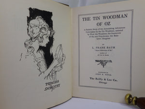 THE TIN WOODMAN OF OZ BY L. FRANK BAUM 1918 SECOND EDITION