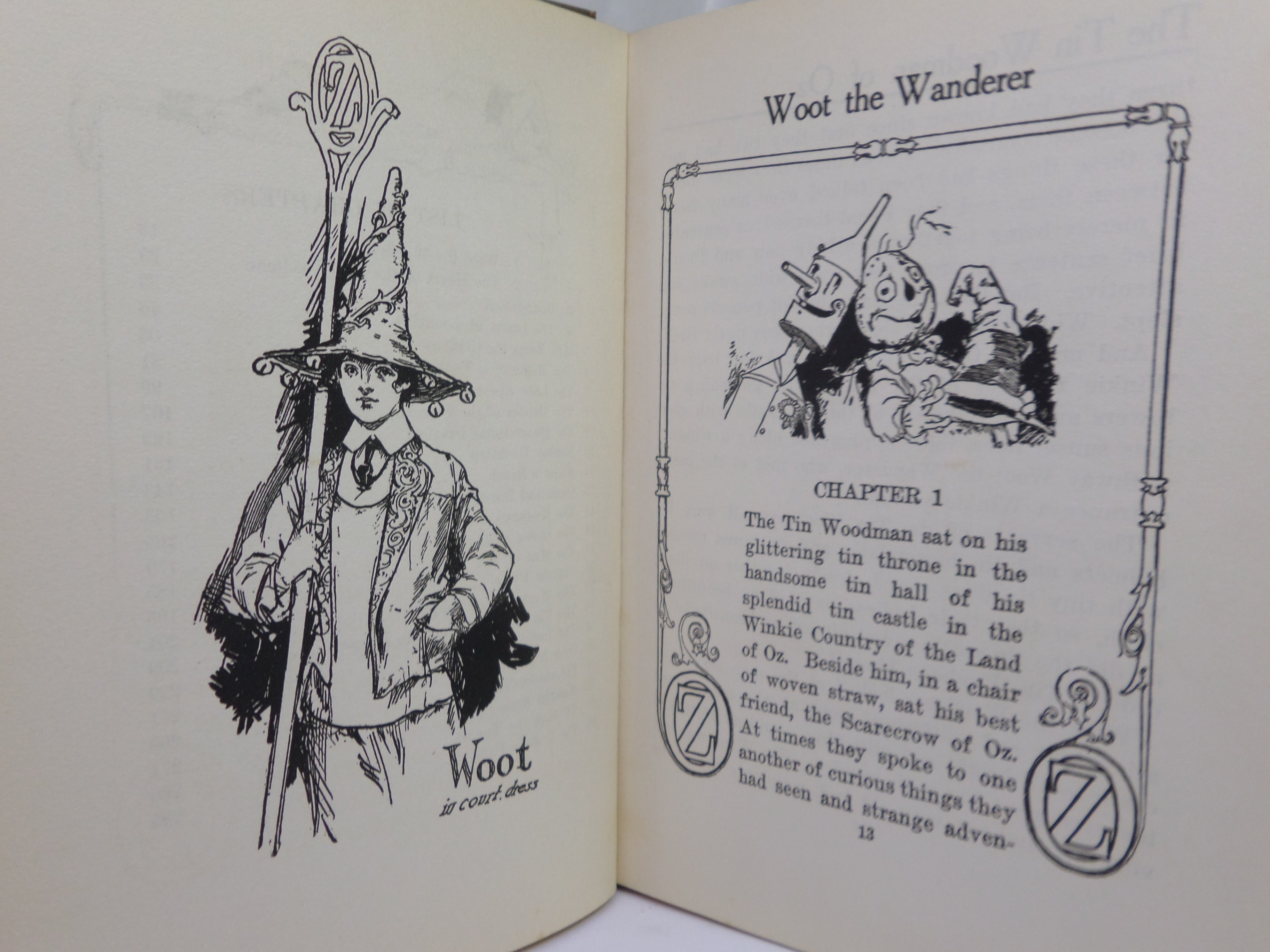 THE TIN WOODMAN OF OZ BY L. FRANK BAUM 1918 SECOND EDITION