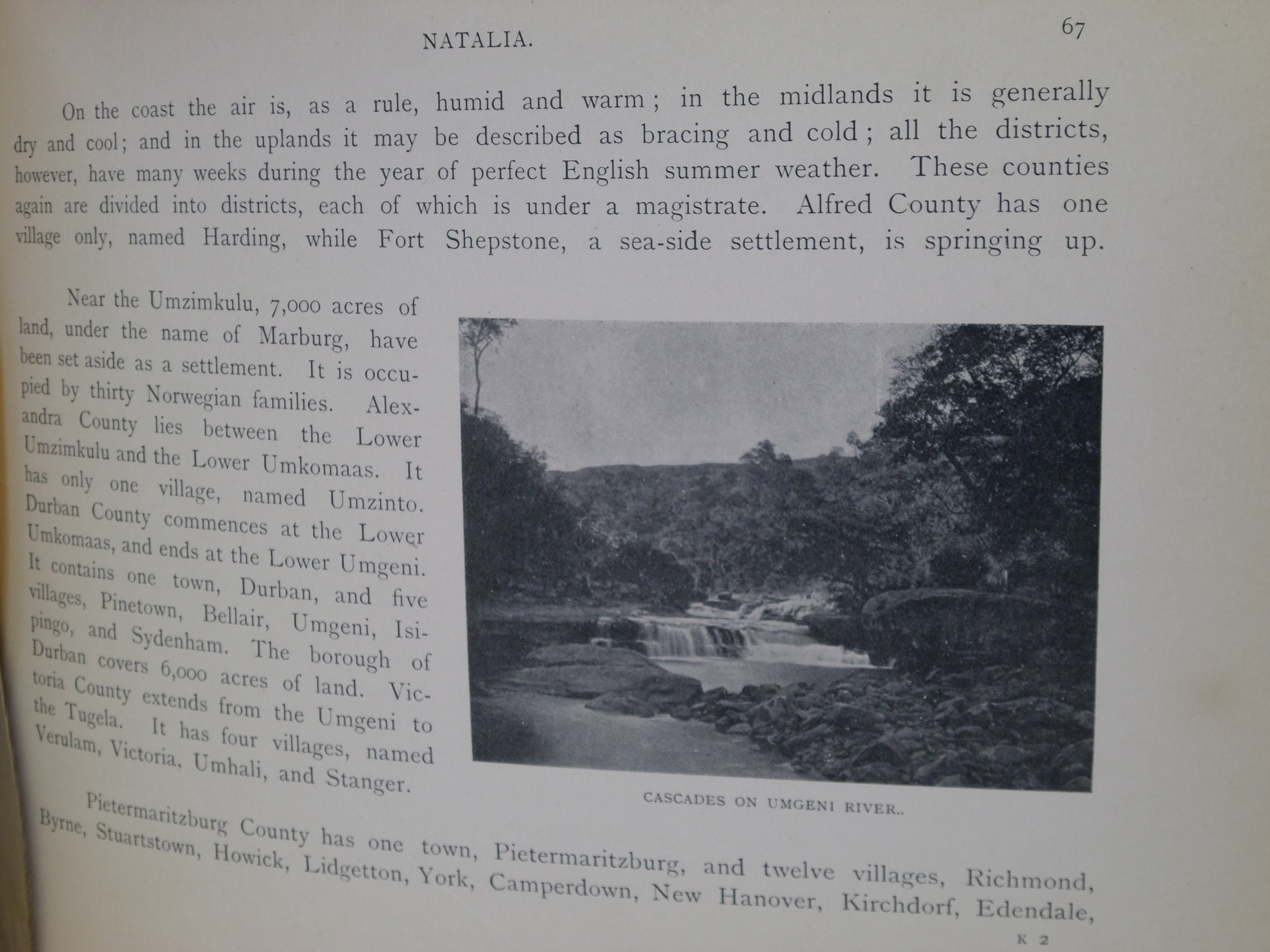 NATALIA: A CONDENSED HISTORY OF THE EXPLORATION AND COLONISATION OF NATAL AND ZULULAND BY J. FORSYTH INGRAM 1897