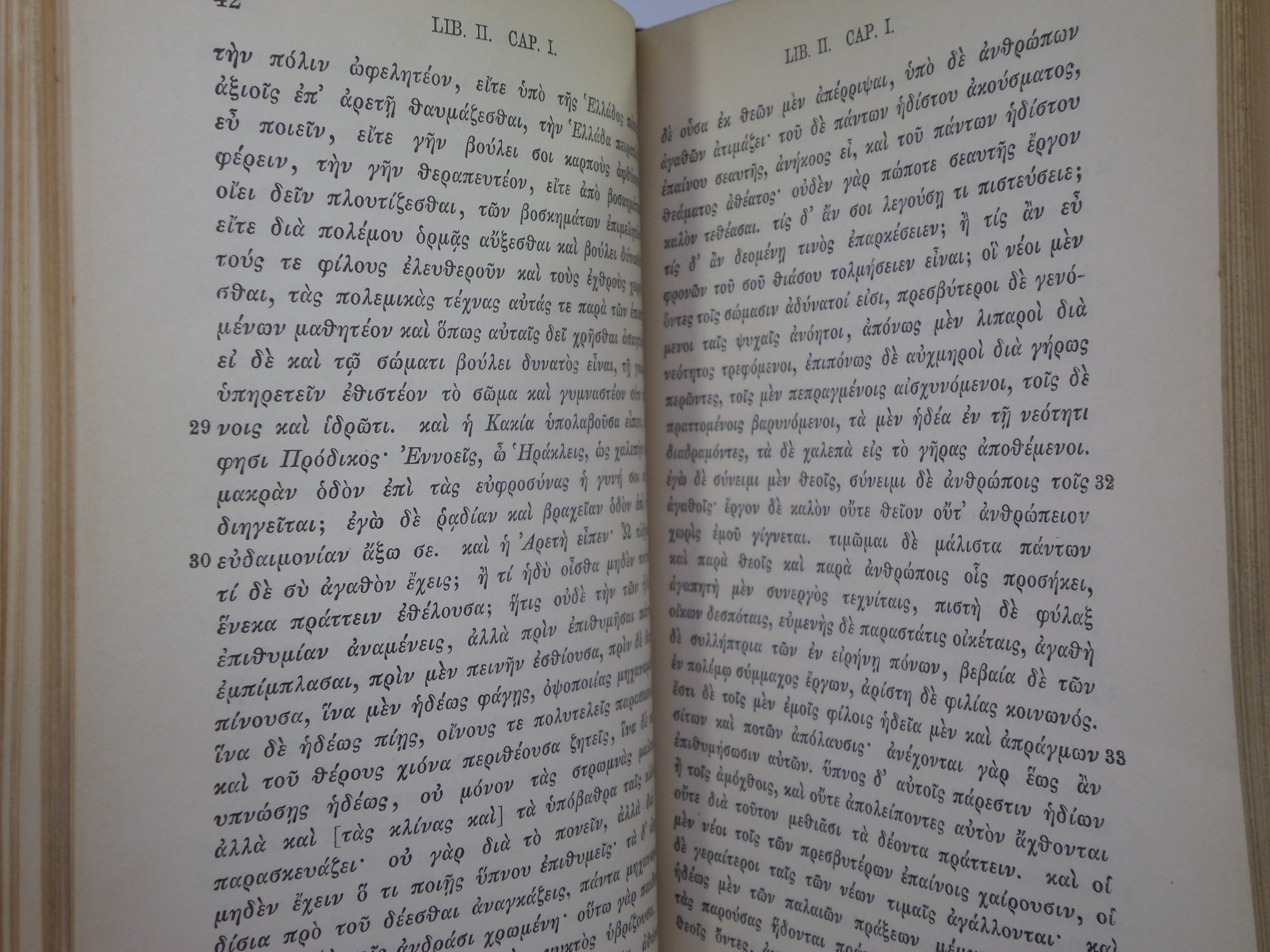 XENOPHONTIS COMMENTARII RECOGNOVIT WALTHER GILBERT 1902 LEATHER-BOUND