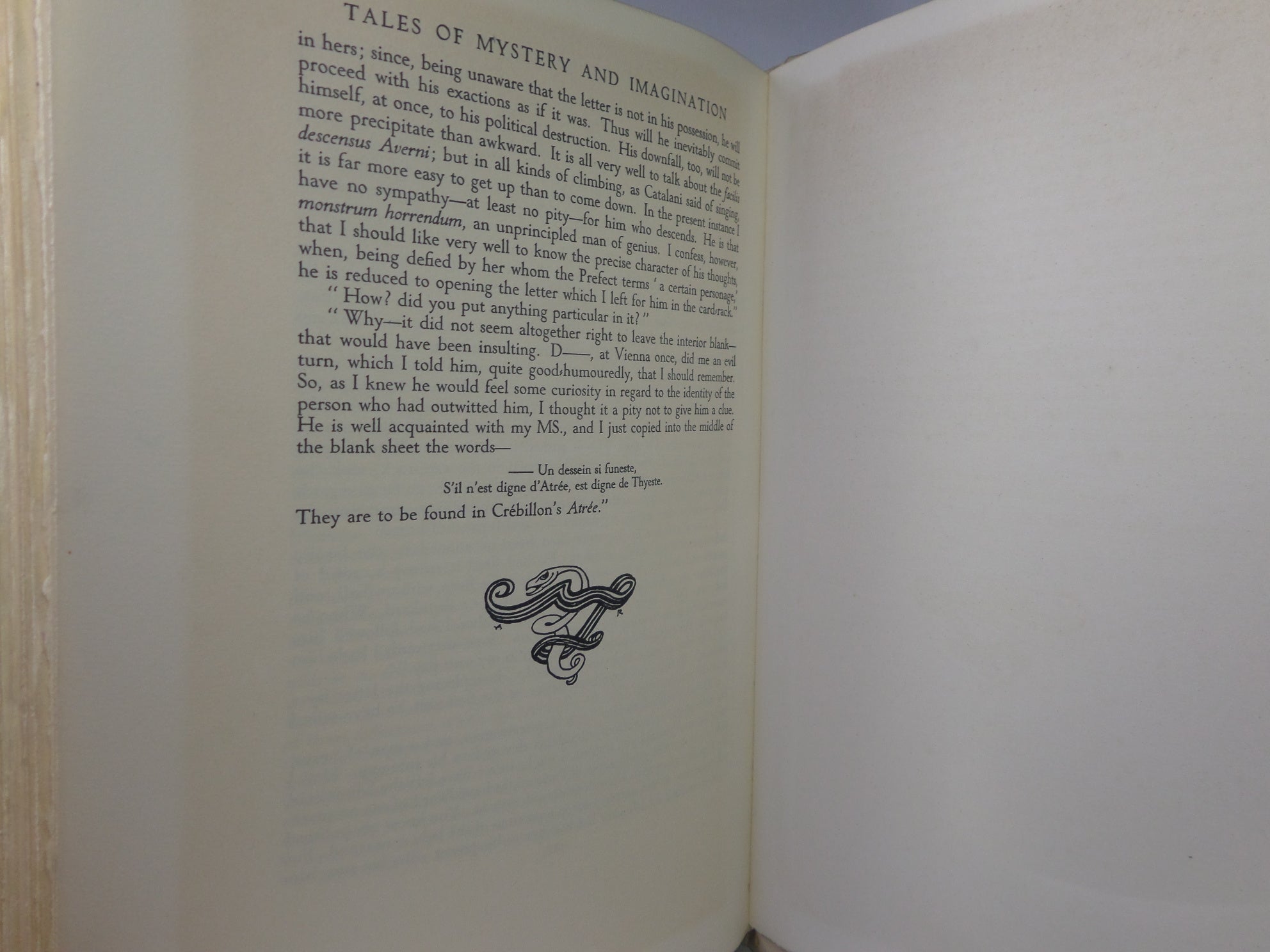 TALES OF MYSTERY AND IMAGINATION BY EDGAR ALLAN POE, ILLUSTRATED BY ARTHUR RACKHAM, SIGNED LIMITED EDITION