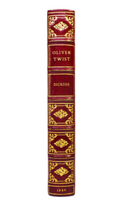 OLIVER TWIST 1846 CHARLES DICKENS FIRST SINGLE VOLUME EDITION, BAYNTUN RIVIERE