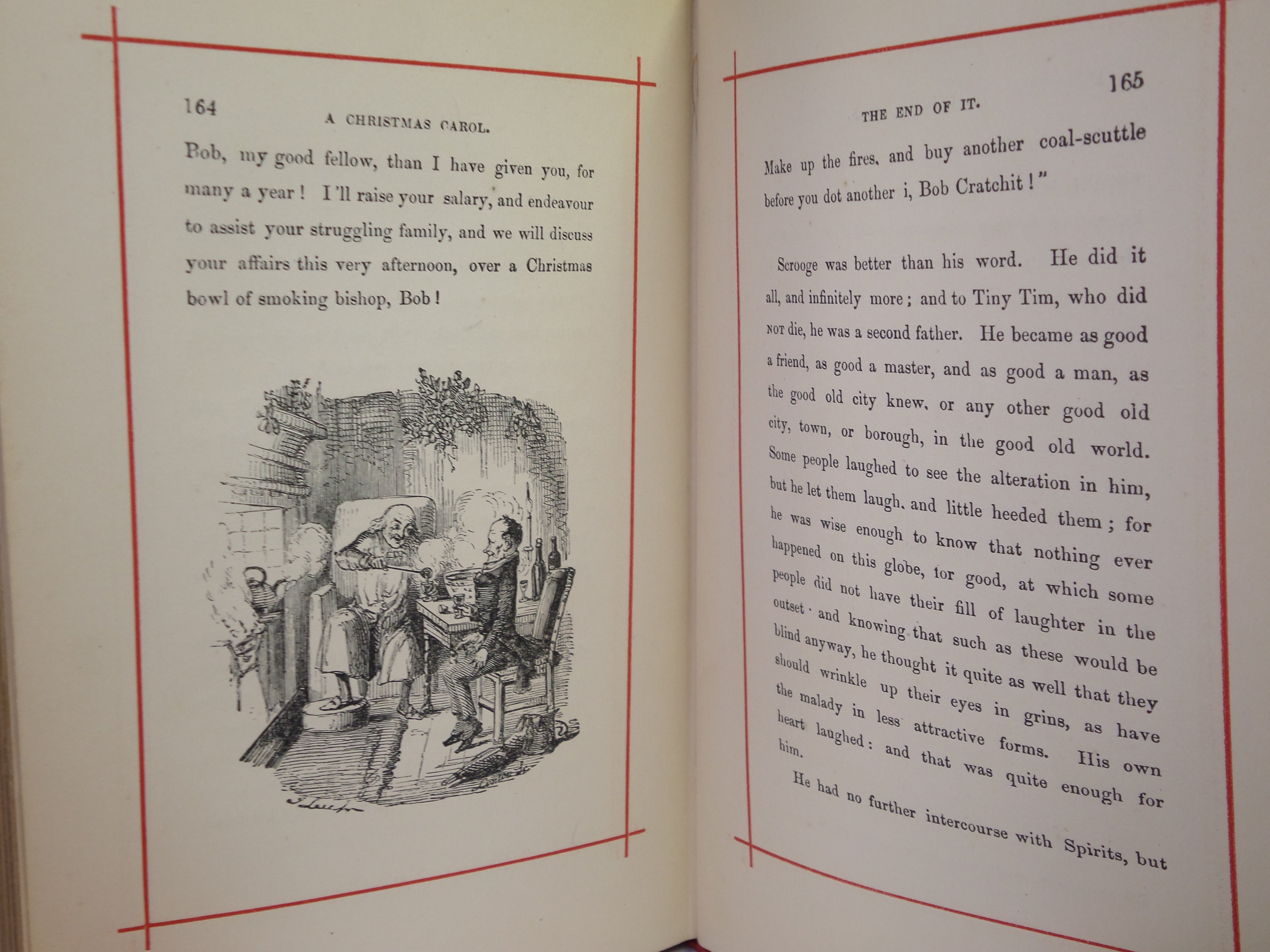 A CHRISTMAS CAROL BY CHARLES DICKENS 1860 'READING EDITION'