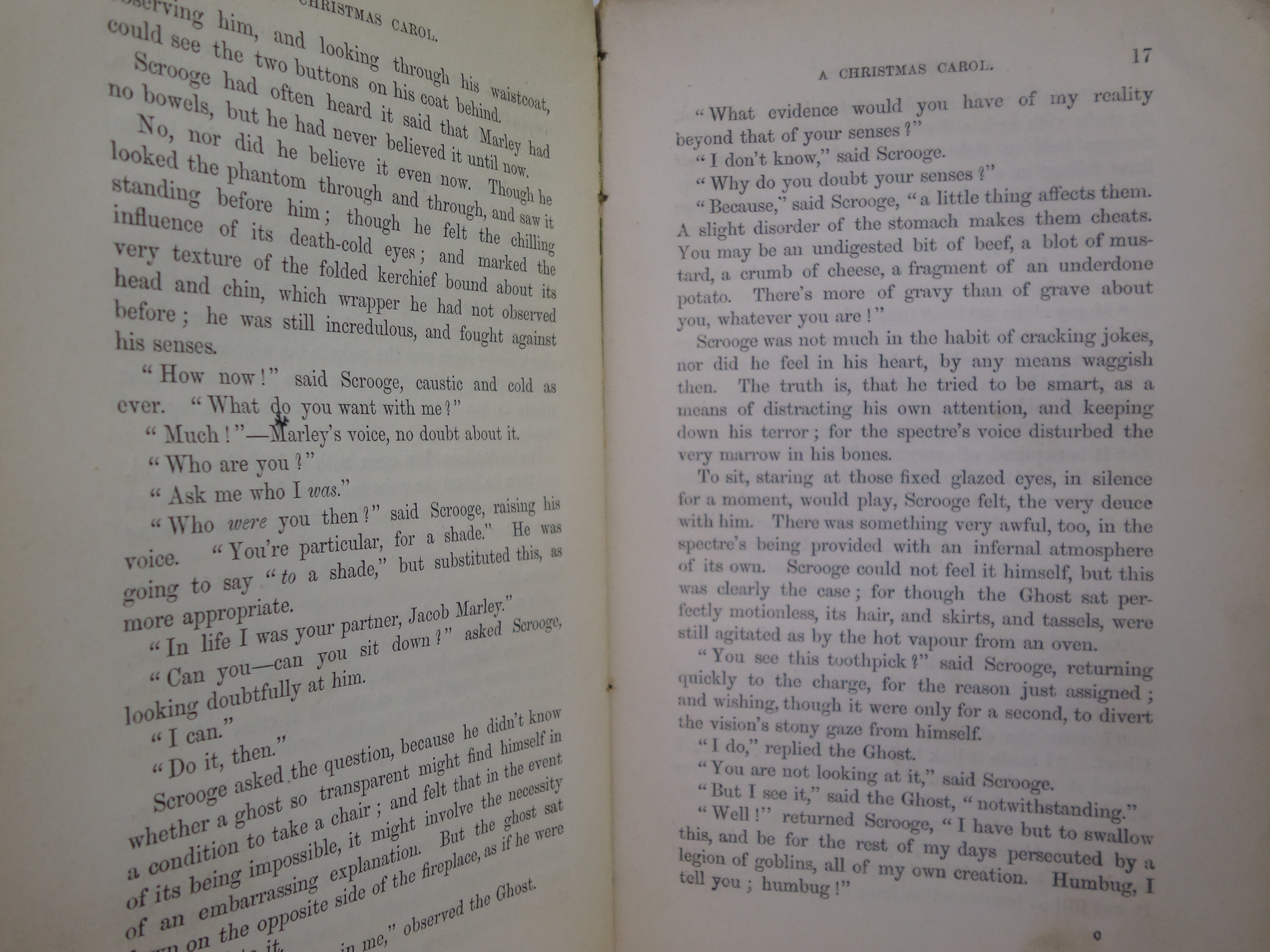 A CHRISTMAS CAROL BY CHARLES DICKENS 1858