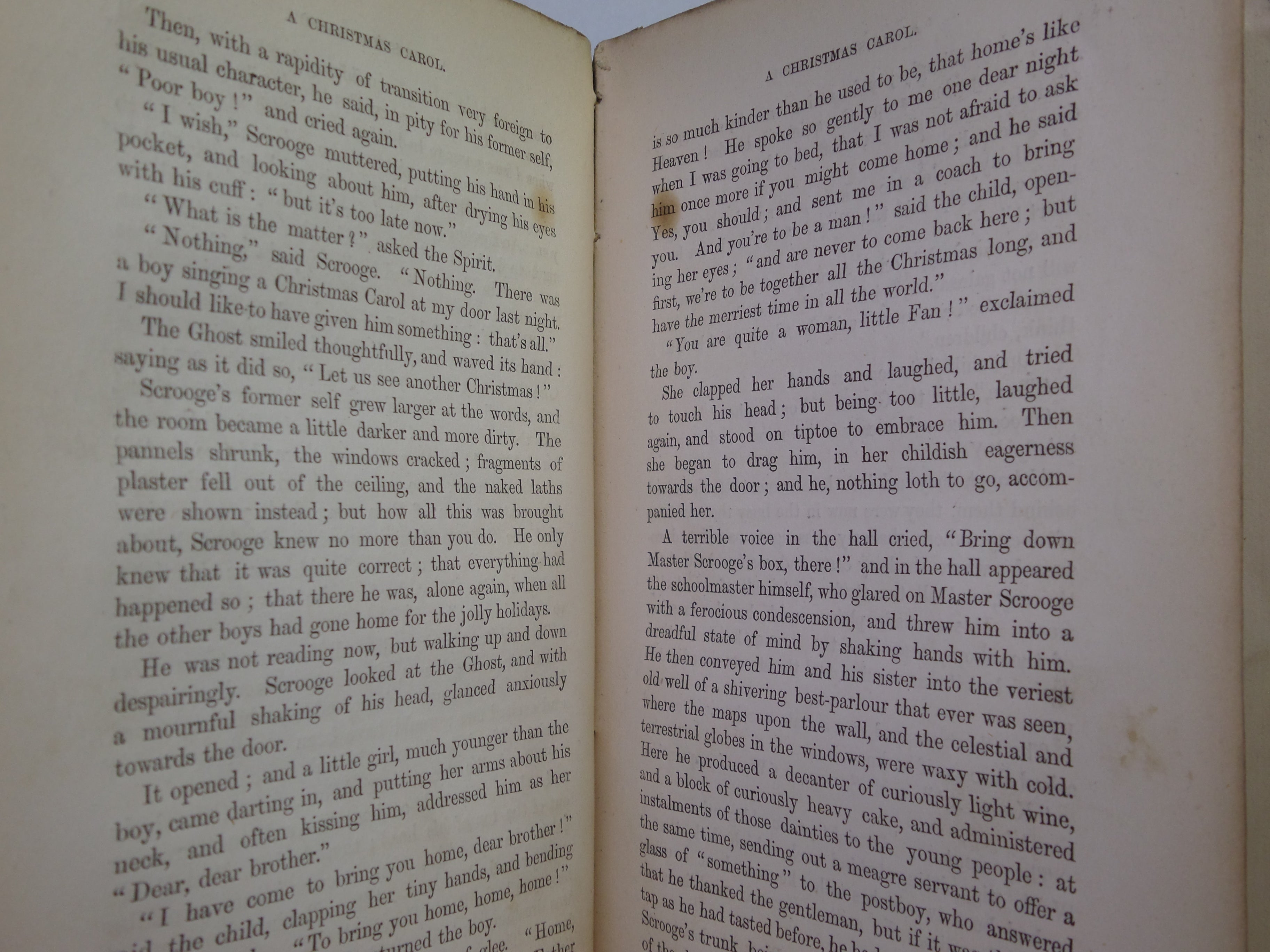 A CHRISTMAS CAROL BY CHARLES DICKENS 1858