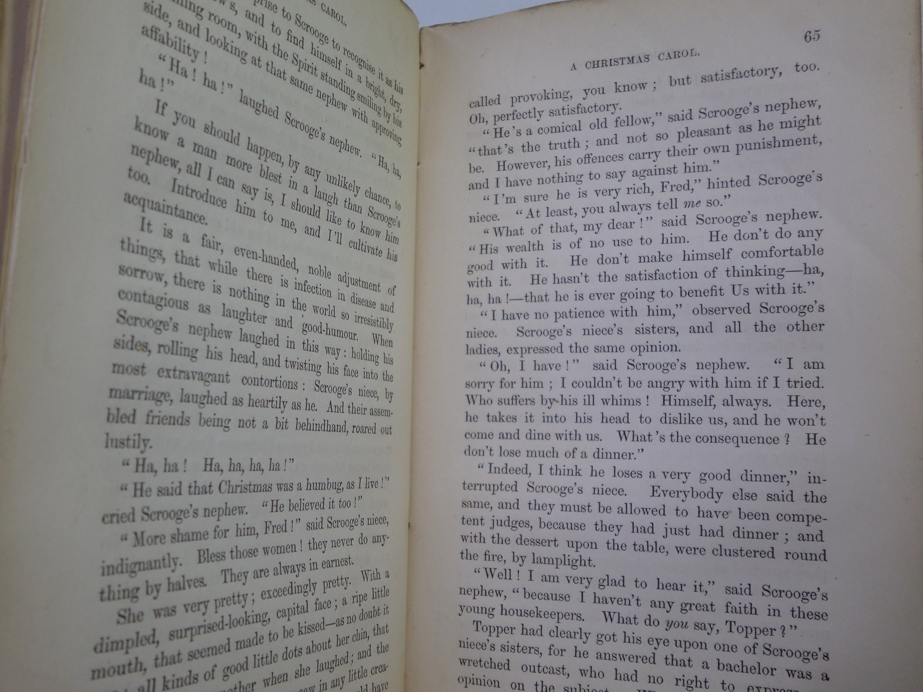 A CHRISTMAS CAROL BY CHARLES DICKENS 1858