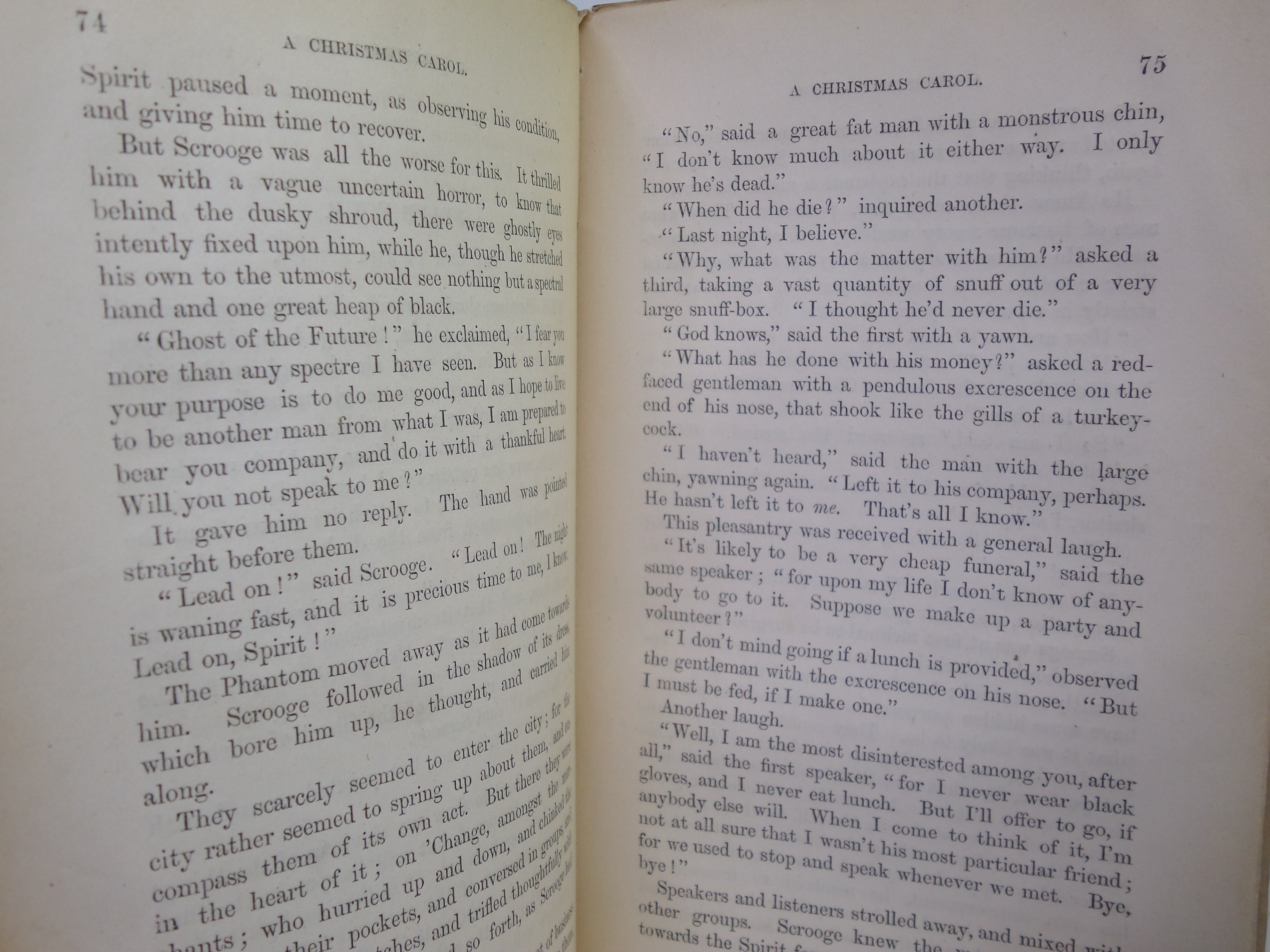 A CHRISTMAS CAROL BY CHARLES DICKENS 1858