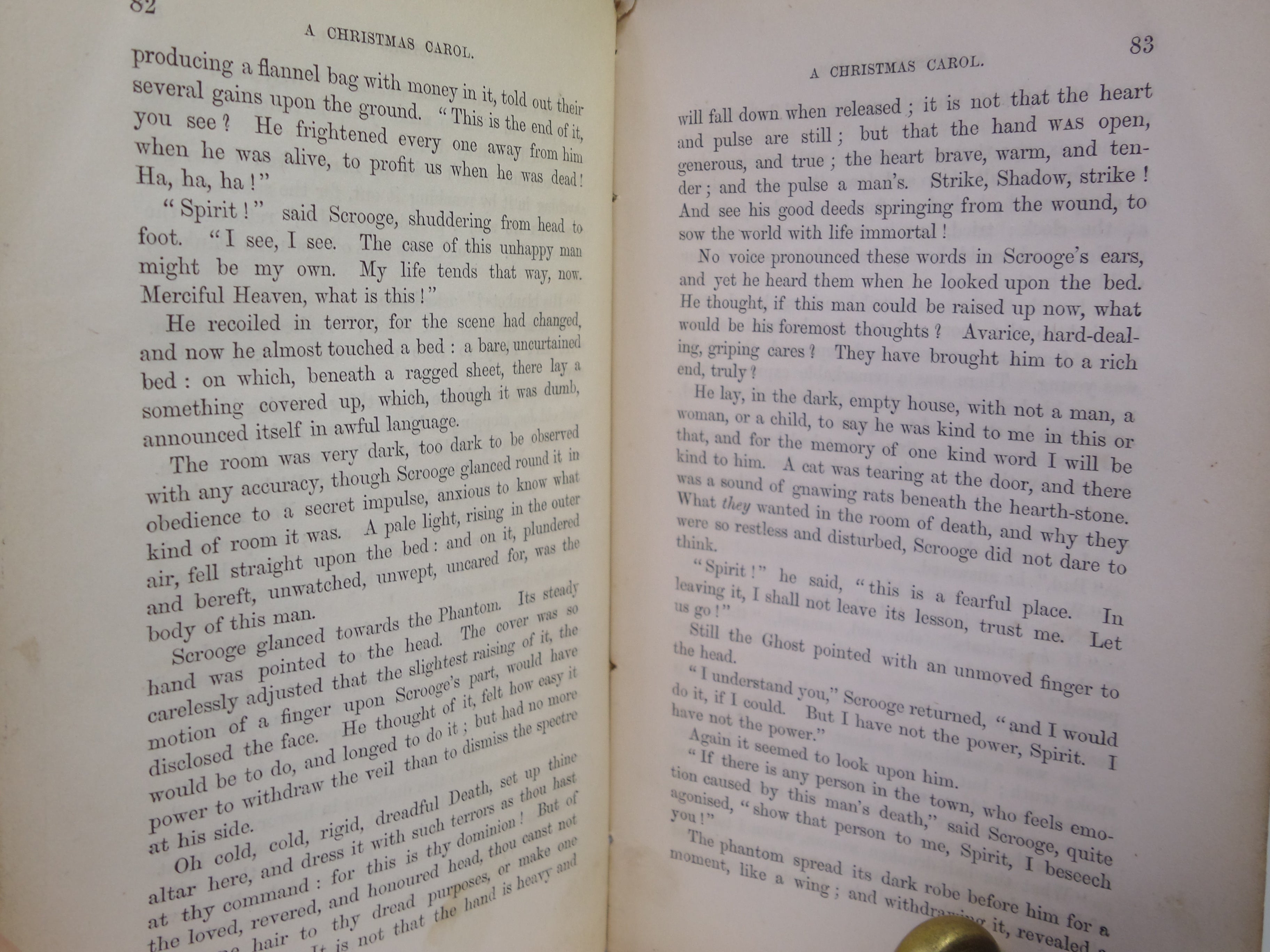 A CHRISTMAS CAROL BY CHARLES DICKENS 1858